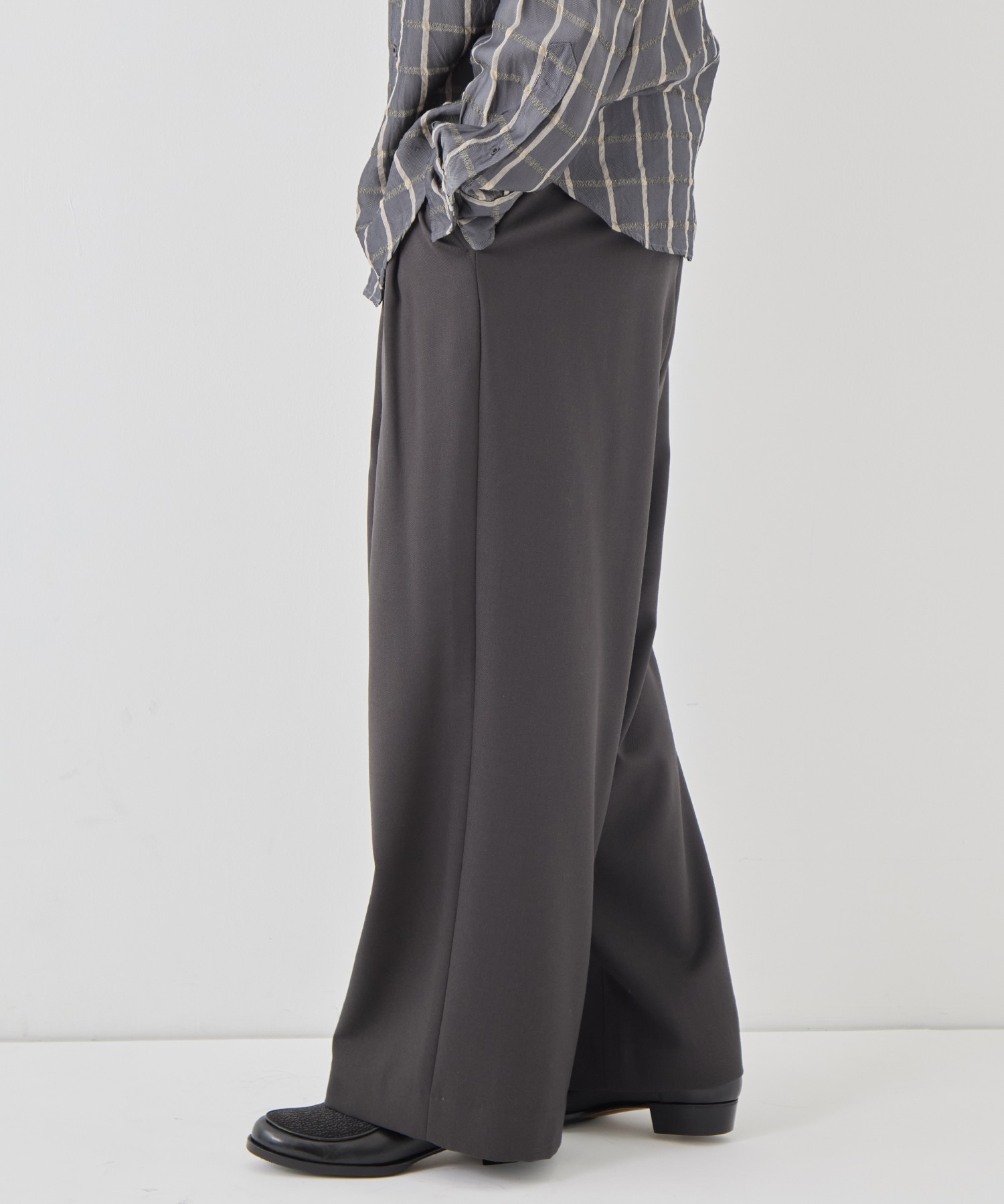 DOUBLE PLEATED BUGGY TROUSERS marka