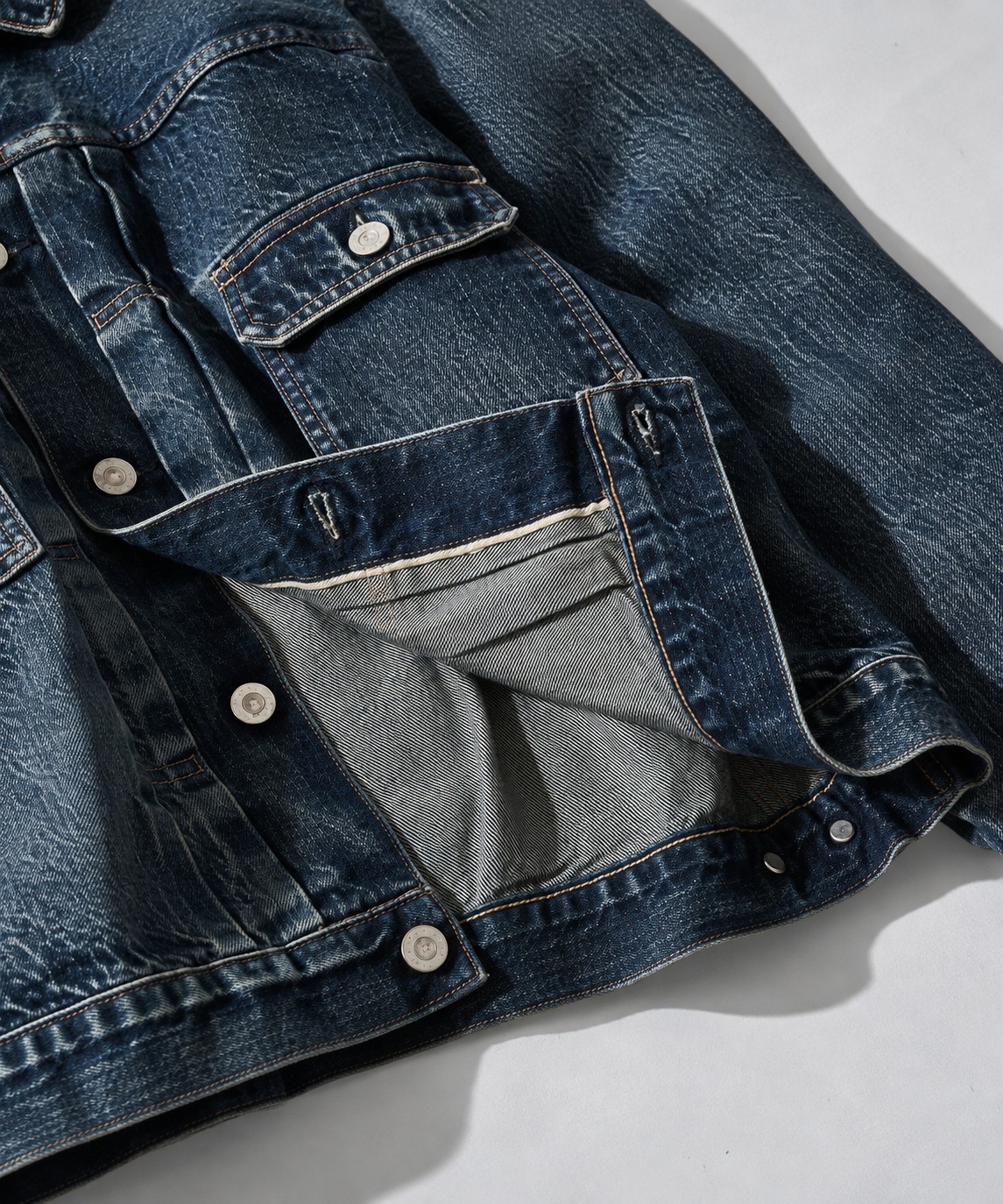 13.5oz 2nd Type Denim Jacket blurhmsROOTSTOCK