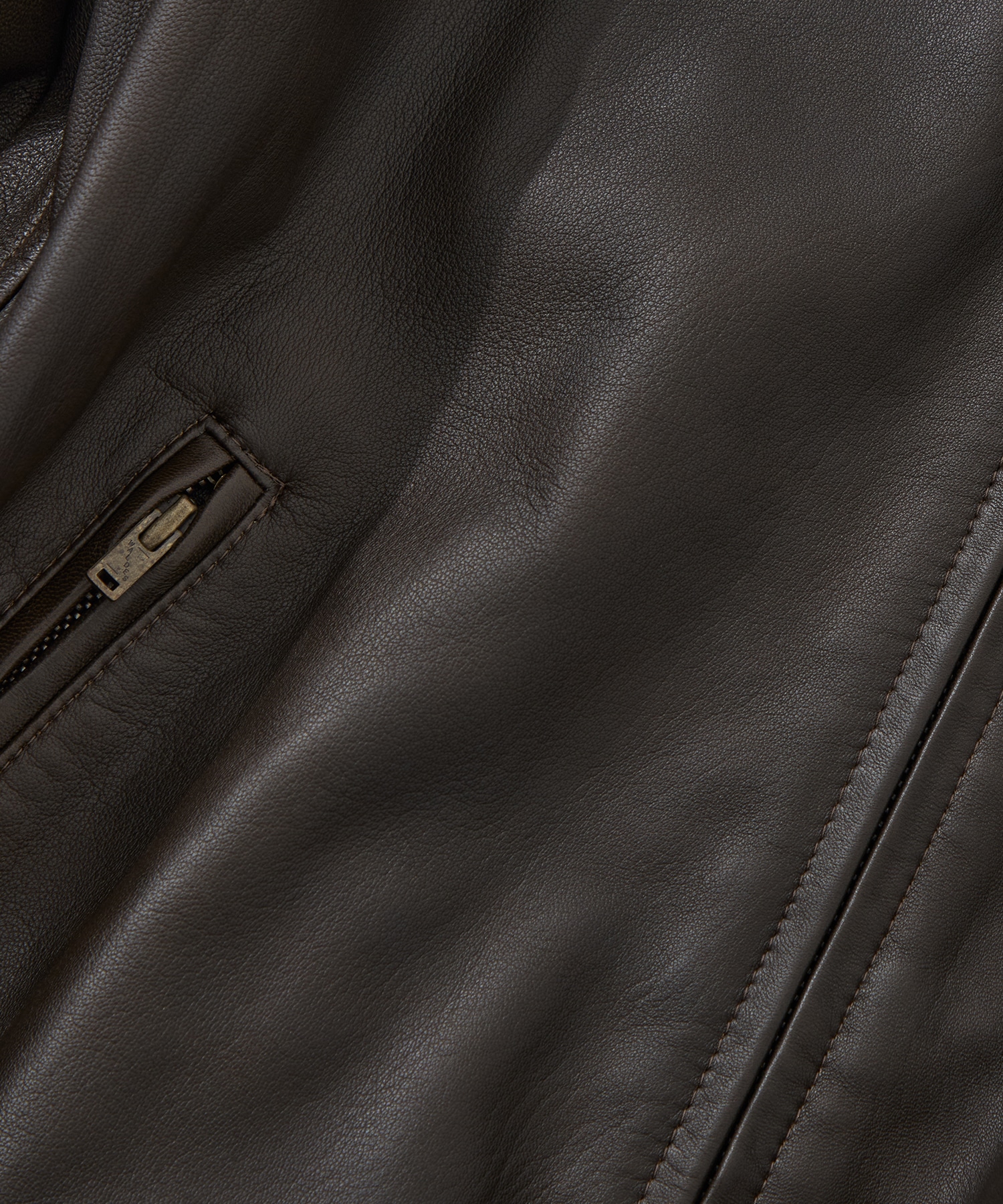 SHEEP AVIATOR LEATHER JACKET YLEVE