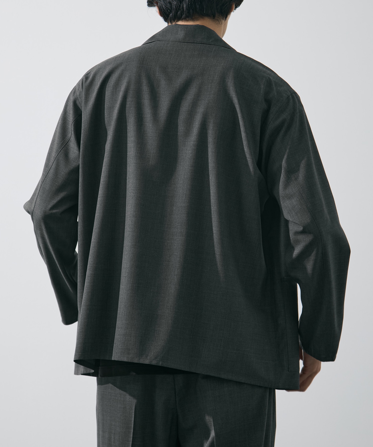 SUPER140s WOOL TROPICAL WORK JACKET YLEVE