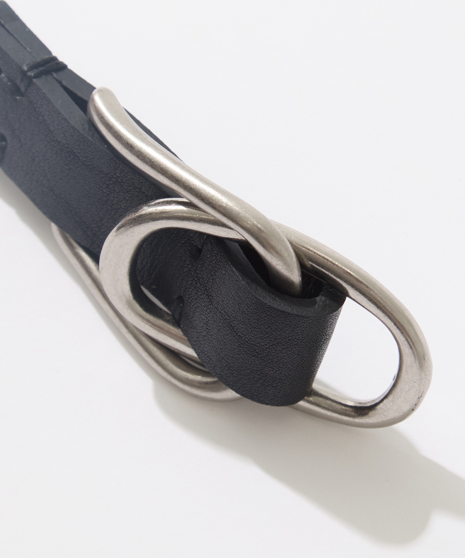 Double Buckel Leather Belt YOKE