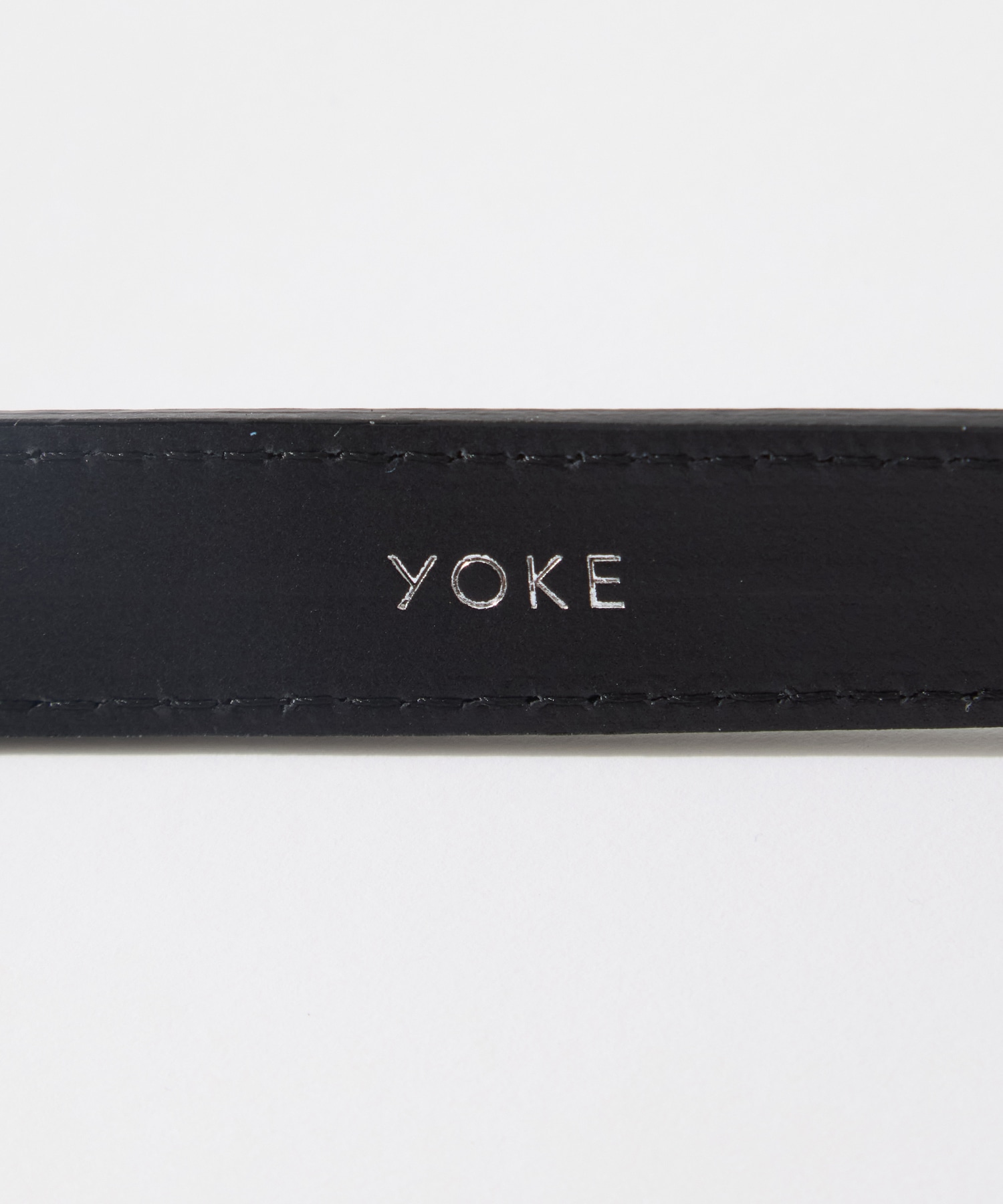 Oval Leather Belt YOKE