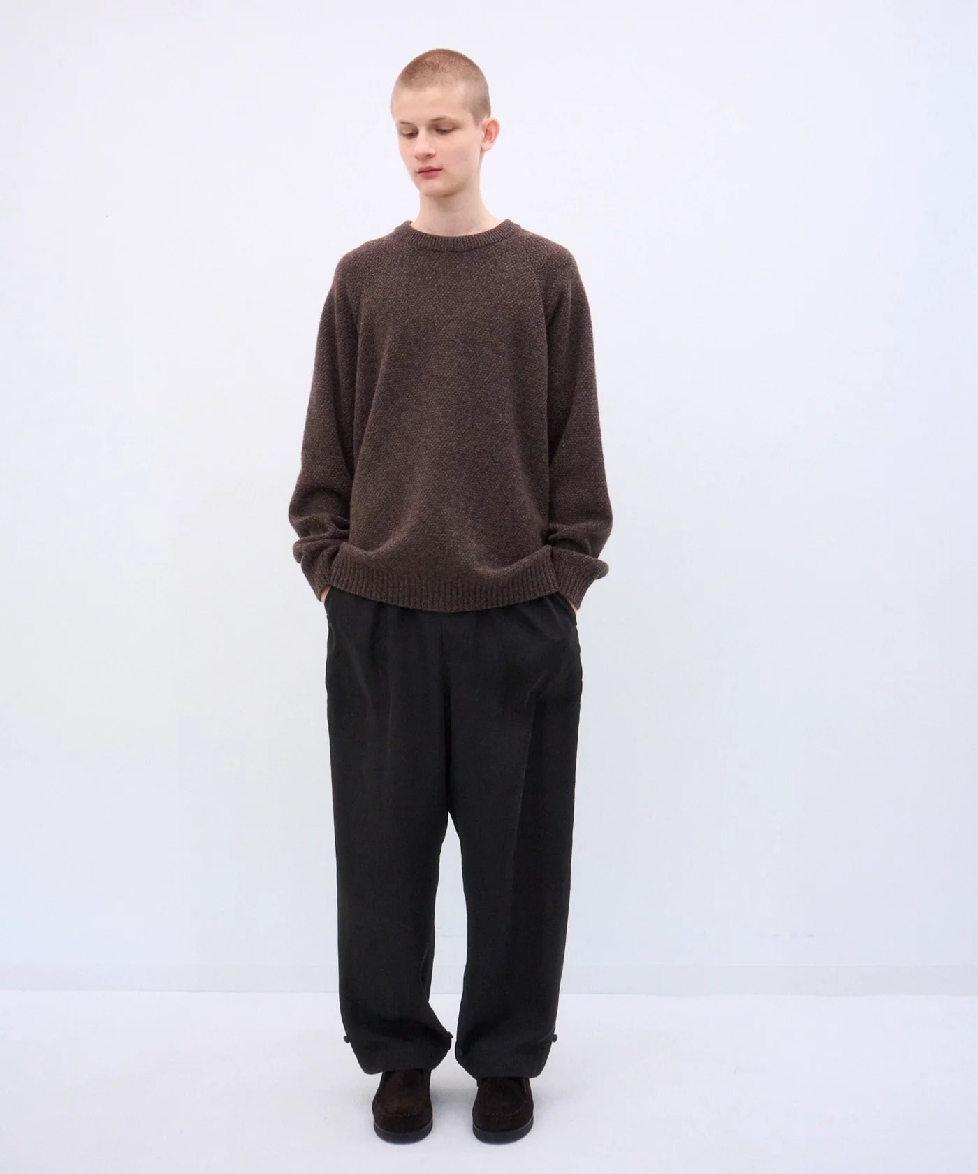 LAMBS WOOL CREWNECK SWEATER ATON