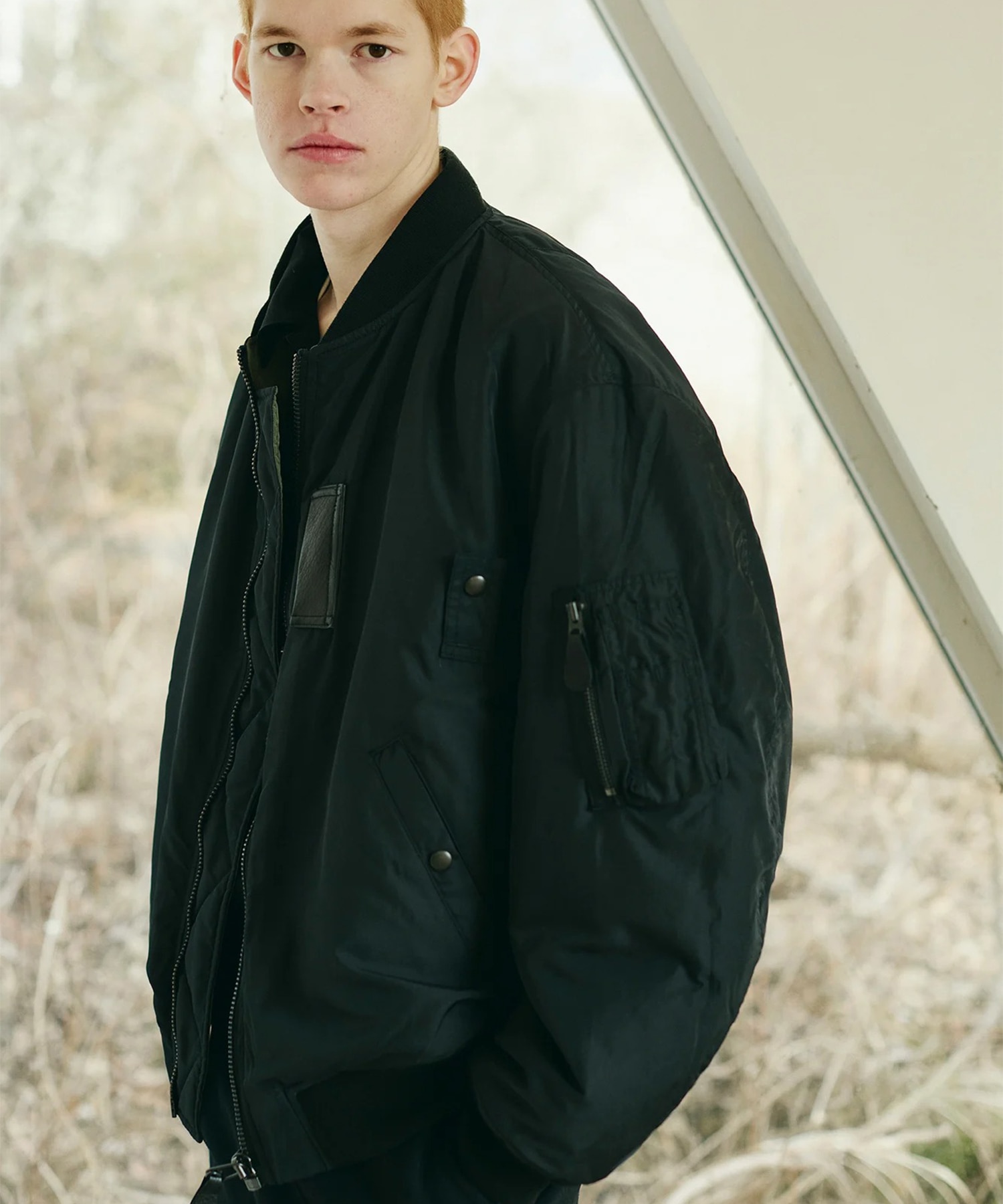 Poly-Silk Twill Modified MA1 blurhms