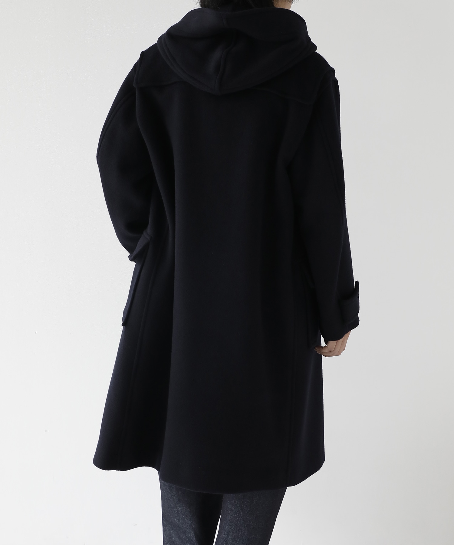 Wool Melton Duffle Coat blurhmsROOTSTOCK