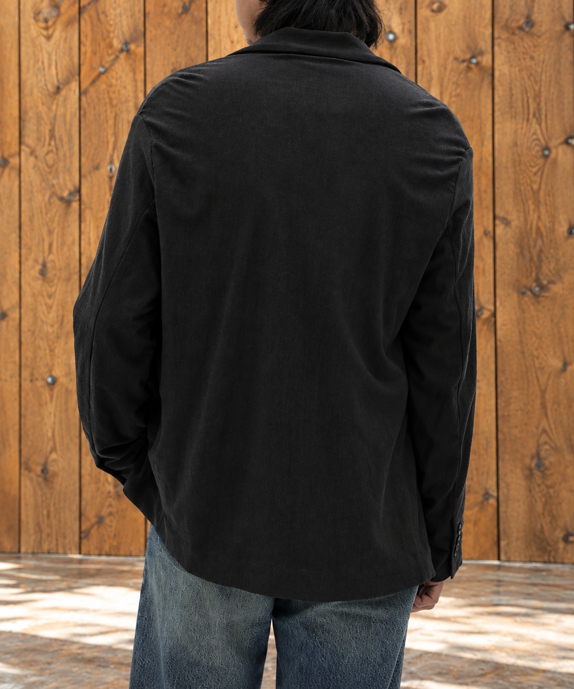 別注 36G Wool Fulling Stripe 2B Jacket KANEMASA PHIL.