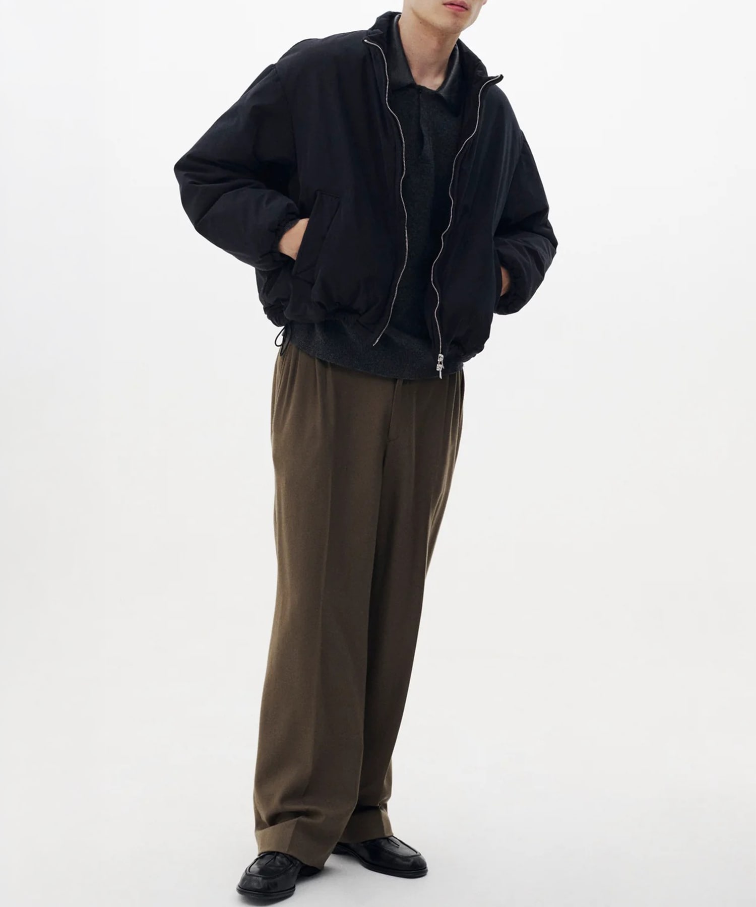 Sculptural Wired Puffer Wide Blouson YOKE