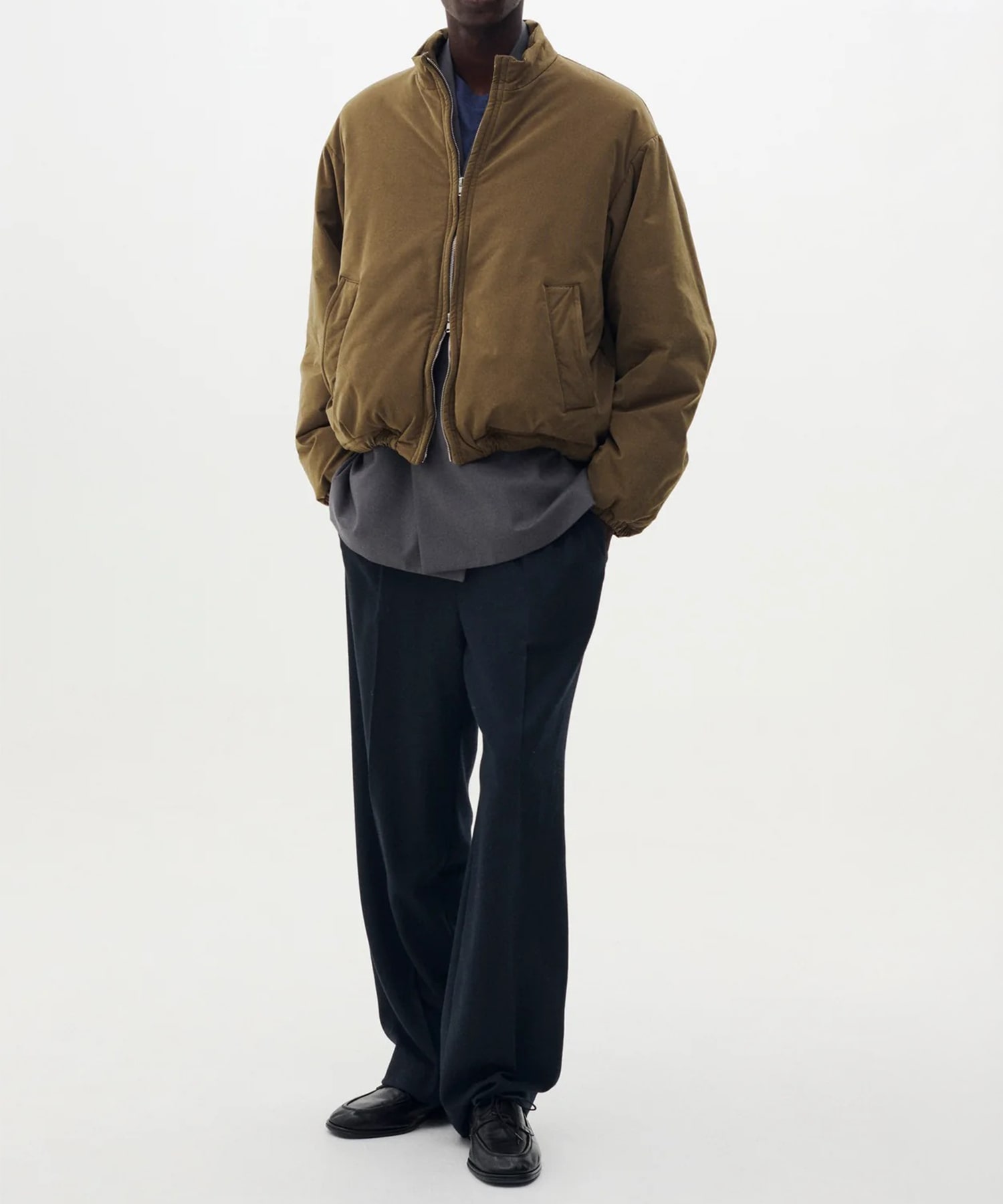 Sculptural Wired Puffer Wide Blouson YOKE