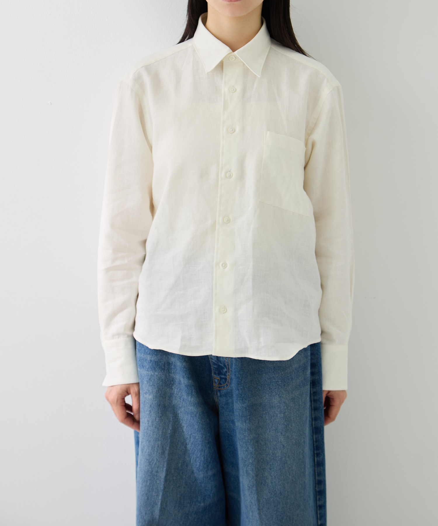 LINEN STANDARD SHIRT FUJI