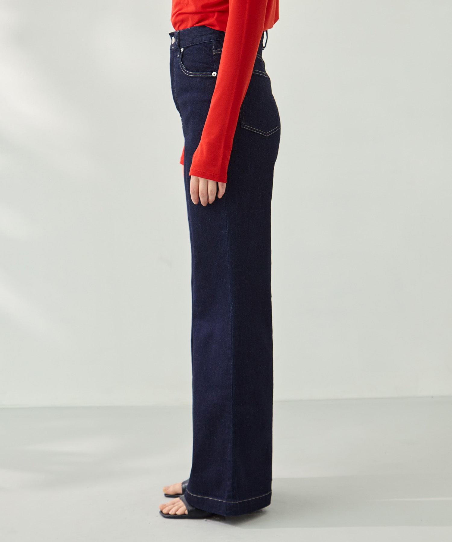 ストレッチフレアデニム KEY TIMEZ