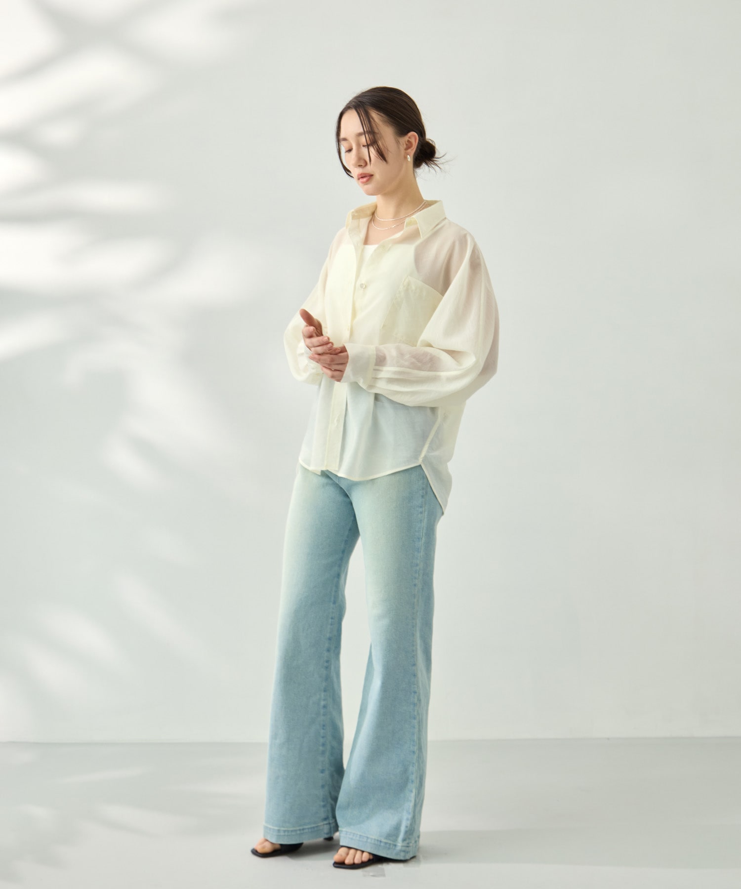 ストレッチフレアデニム KEY TIMEZ