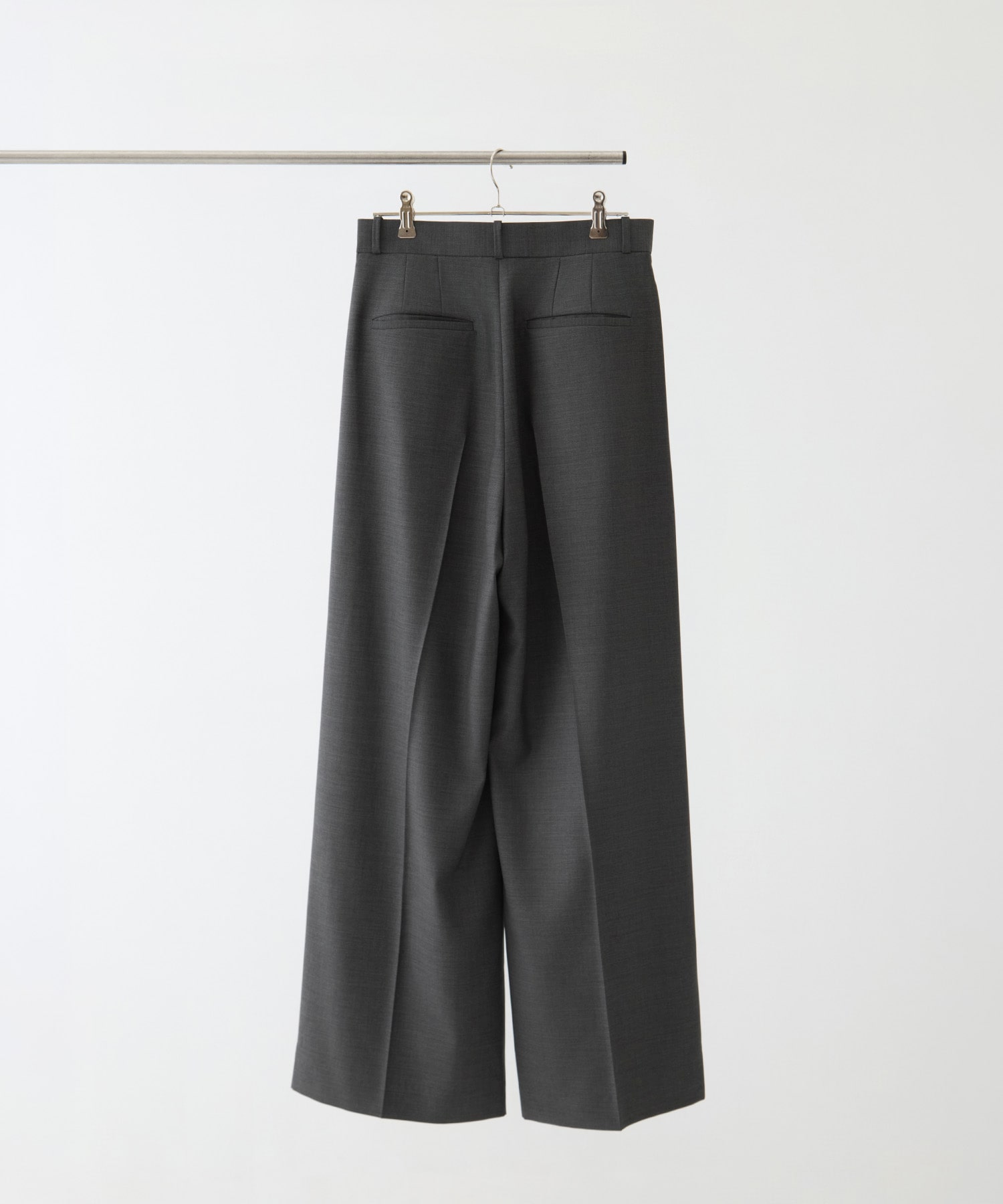 SUPER140ウォッシャブルウールワイドパンツ KEY TIMEZ