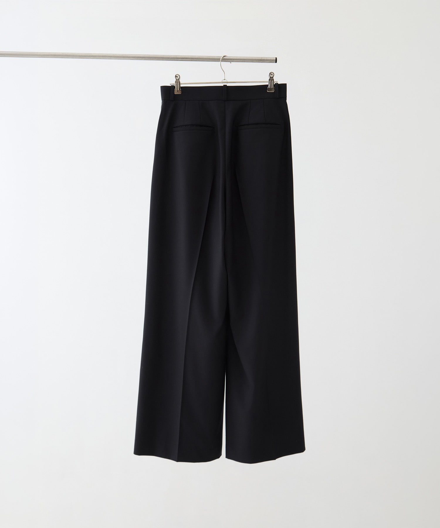 SUPER140ウォッシャブルウールワイドパンツ KEY TIMEZ