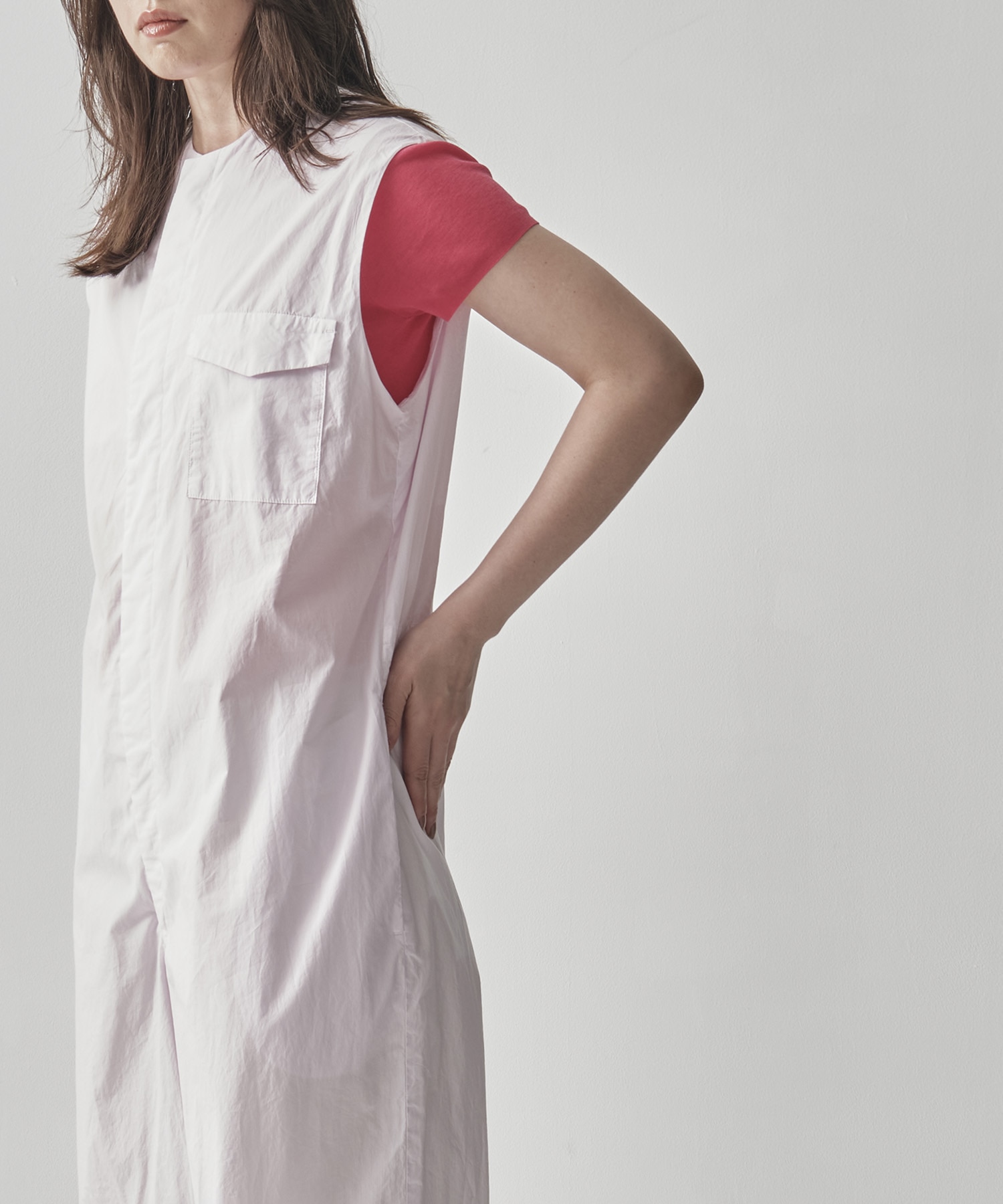 NATURAL DYED COTTON LAWN JUMP SUIT ATON