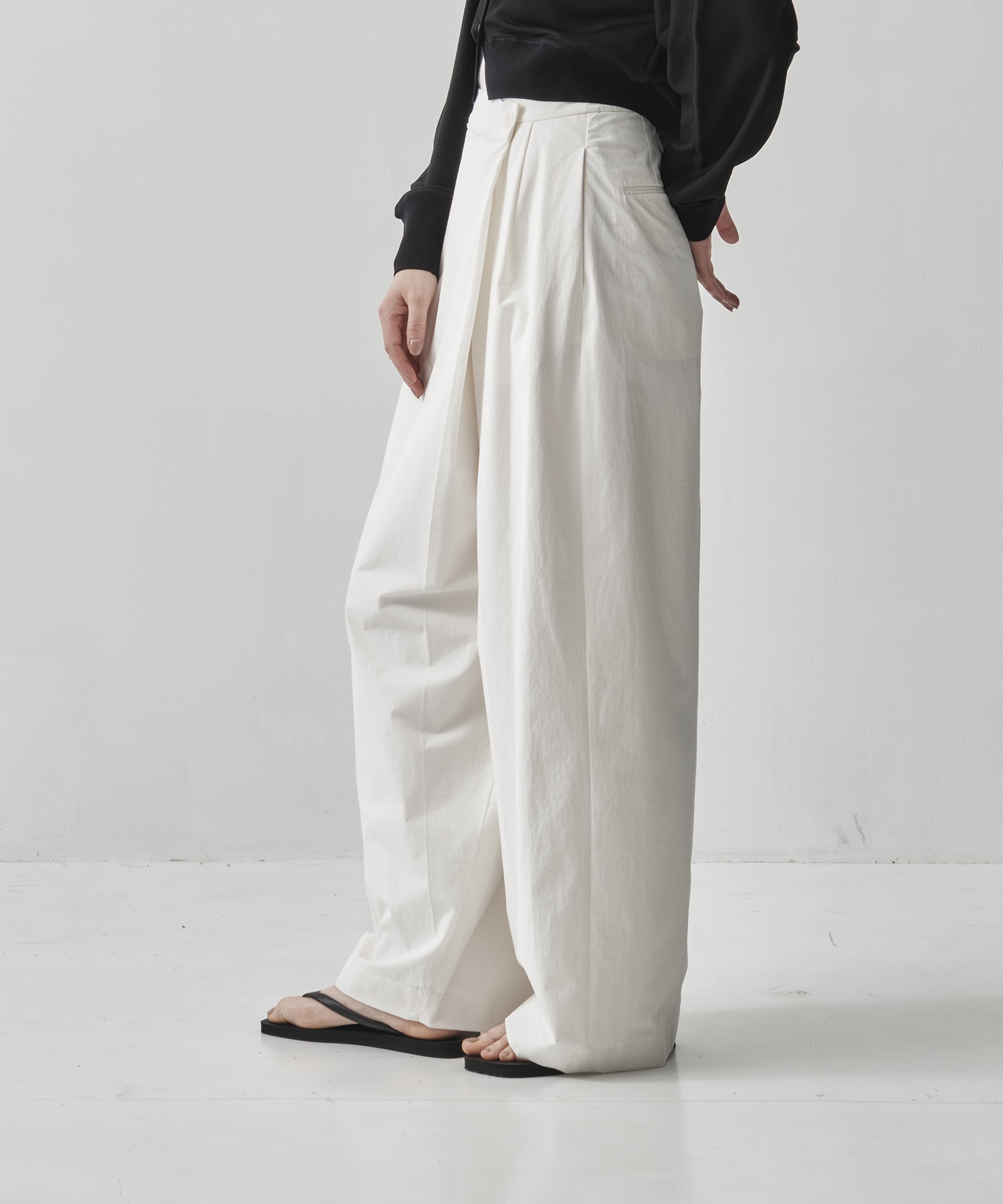 nylon cotton cross pants IIROT