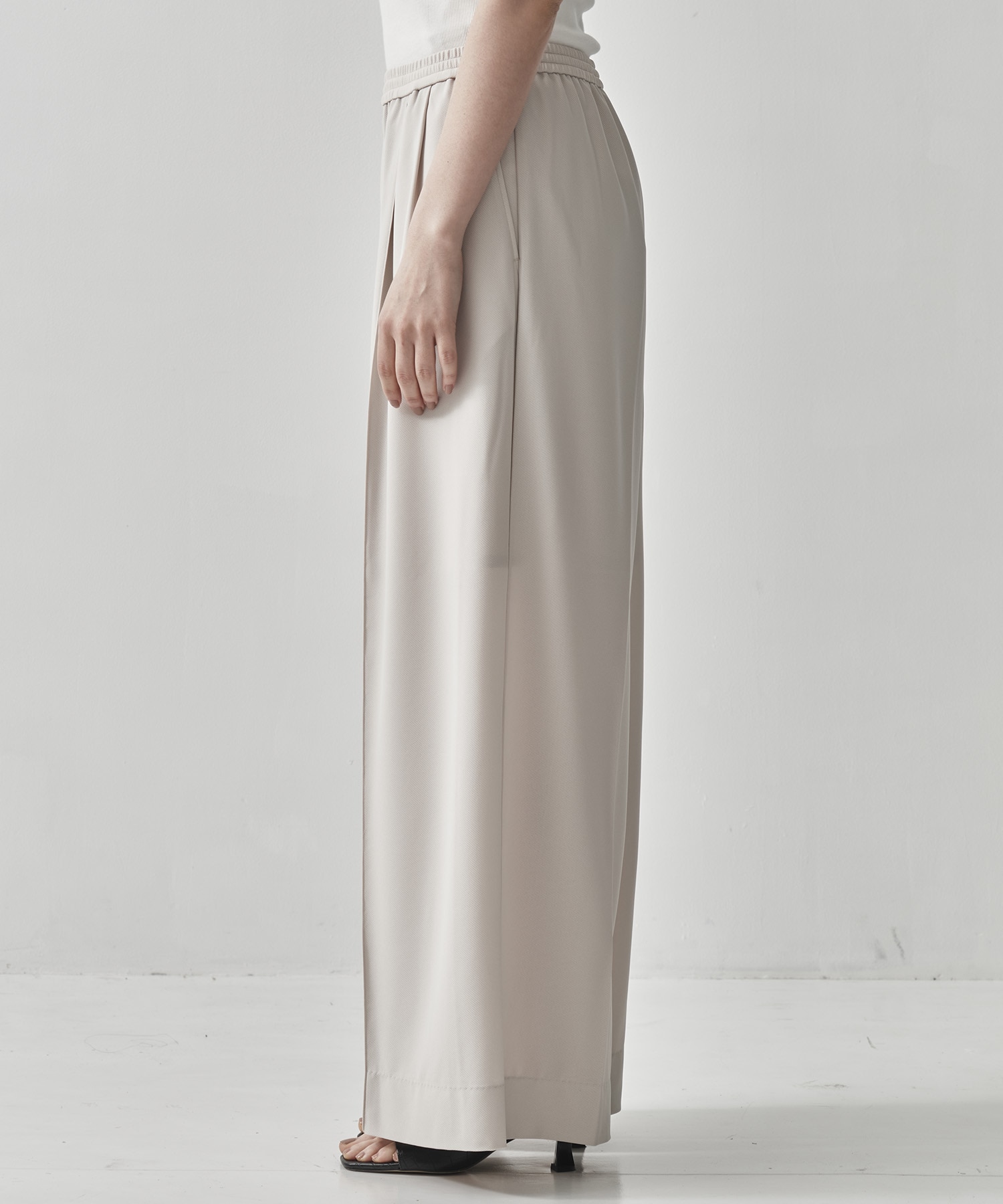 EX. Drawstring Easy Wide Pants GOOD PEOPLE GOOD STITCHING GOOD PRODUCT