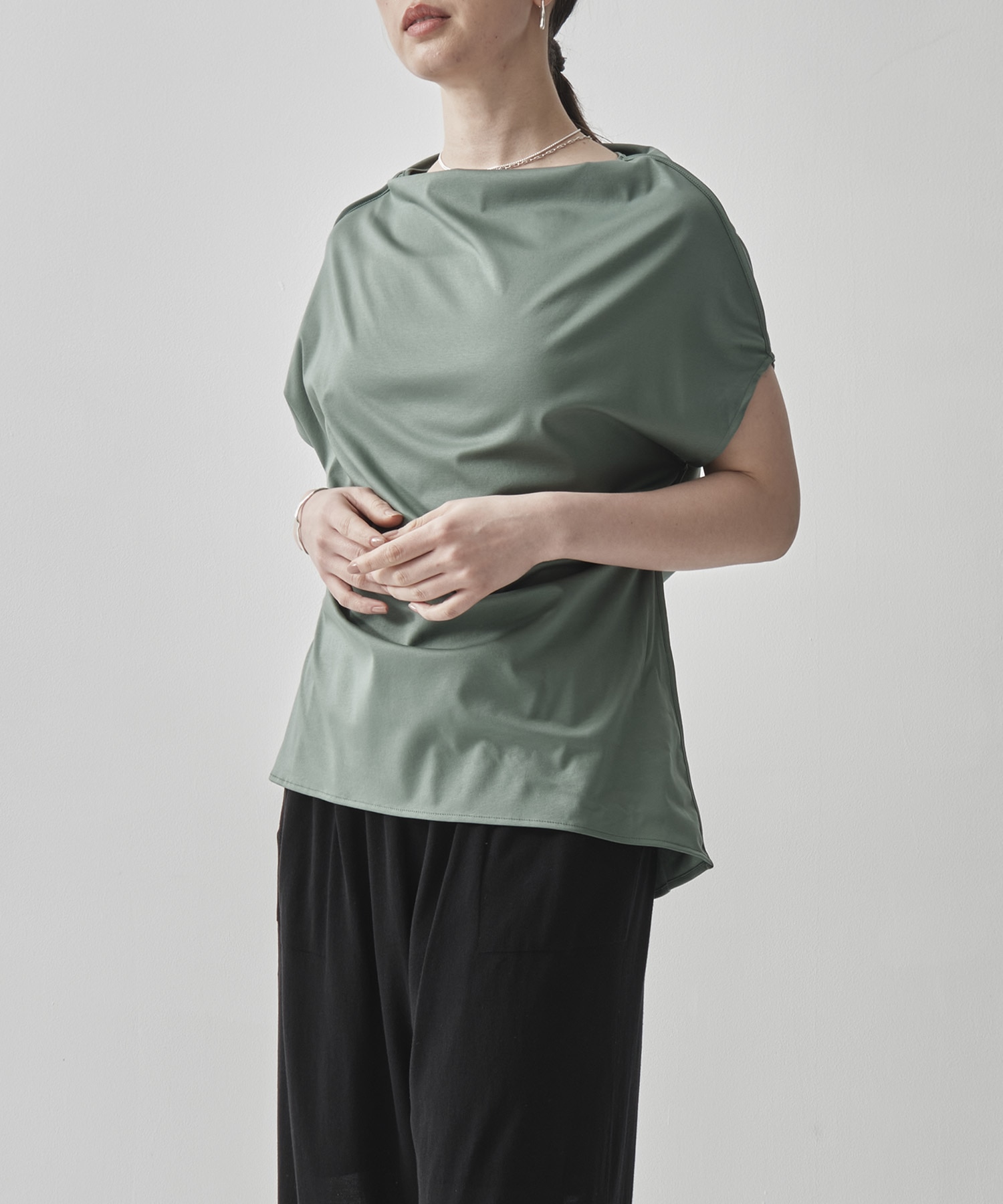 side tuck cotton tops IIROT