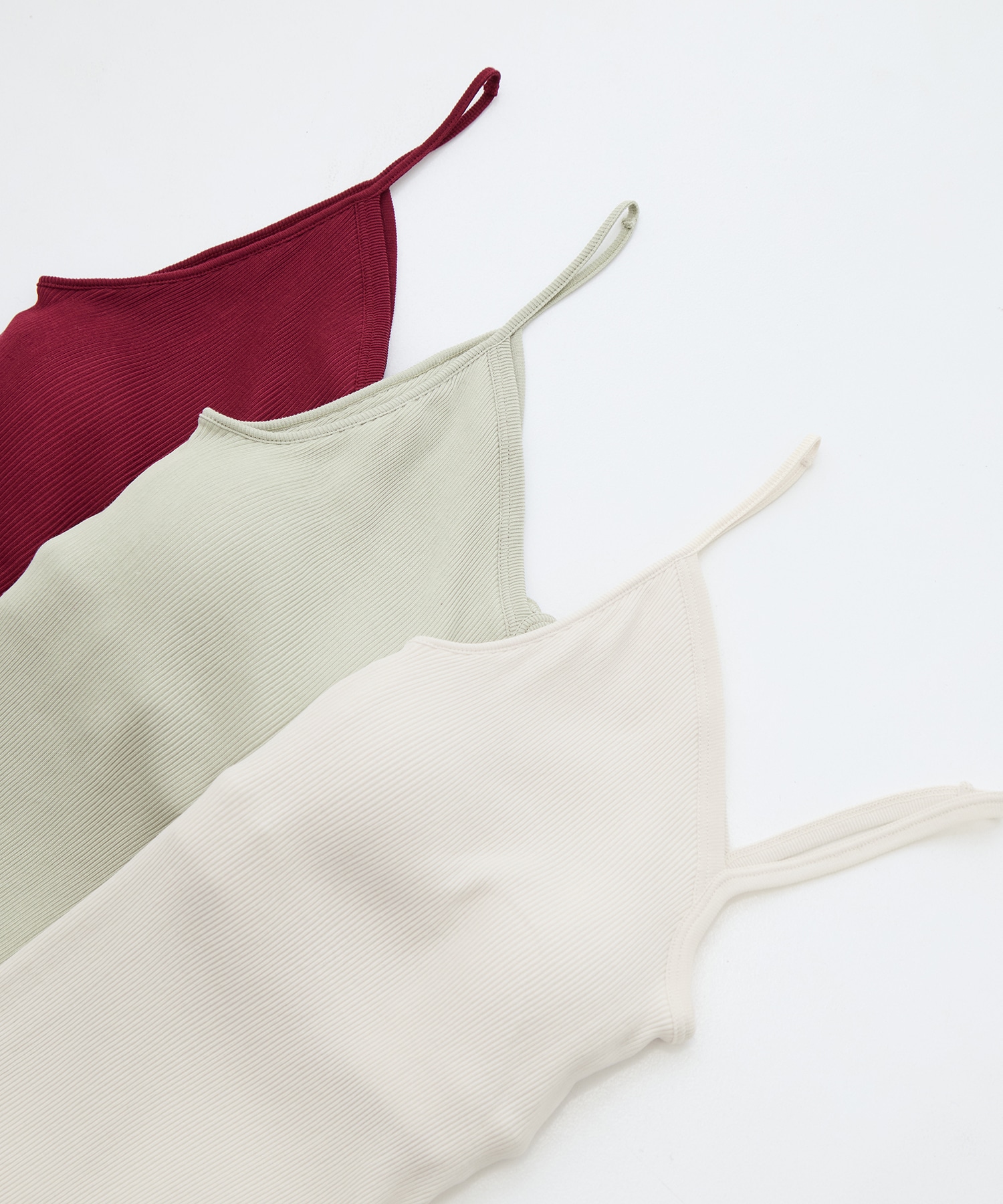 Twist cotton bra tank cami HAKUJI