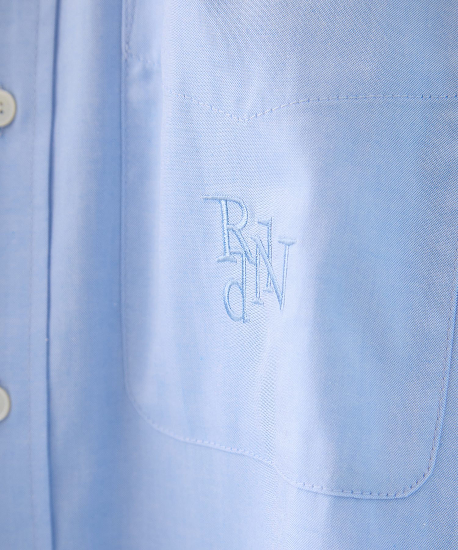 Double Layer Button-down Shirt - Oxford RhodolirioN