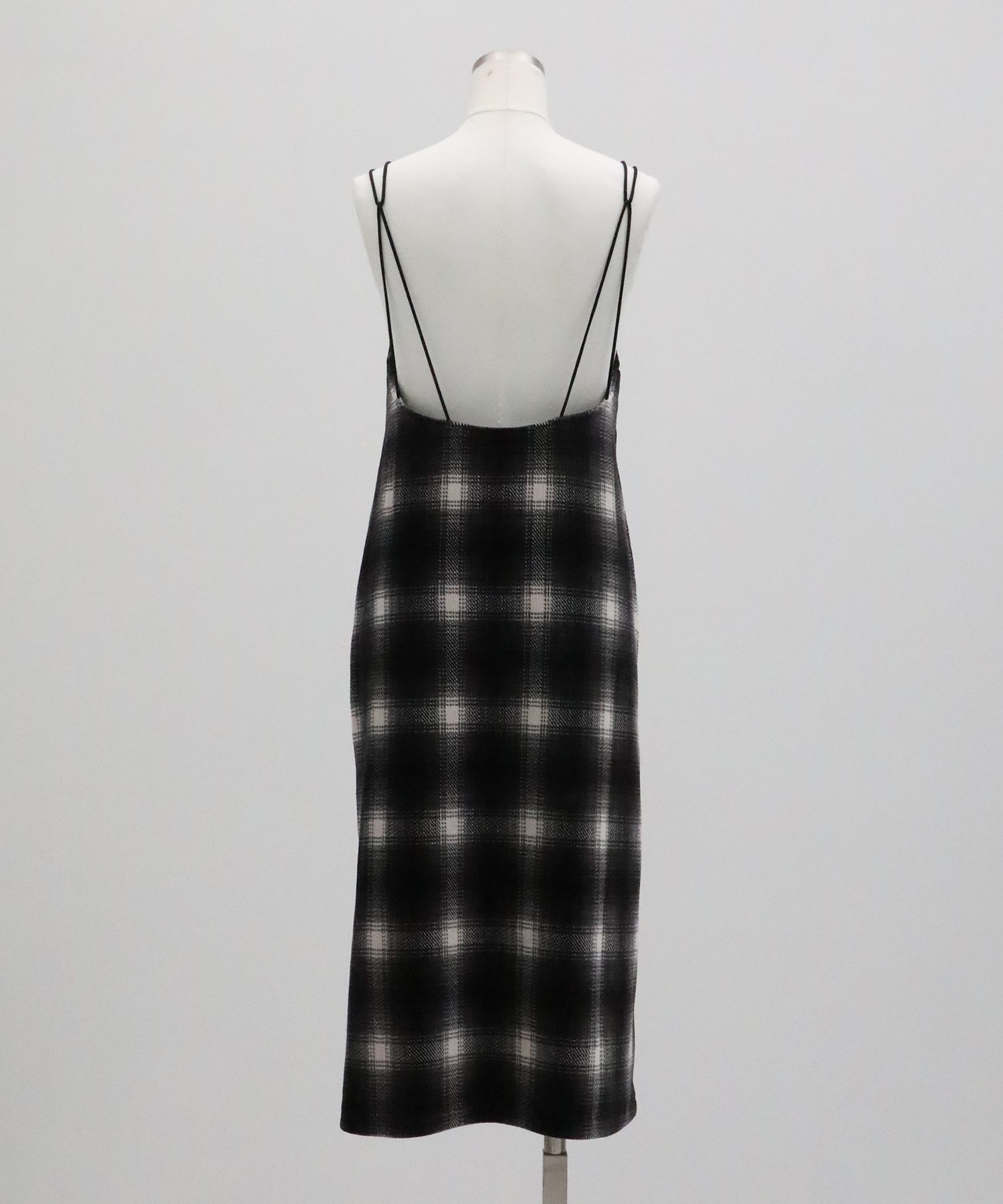 別注Ombre Check Camisole Dress PHEENY
