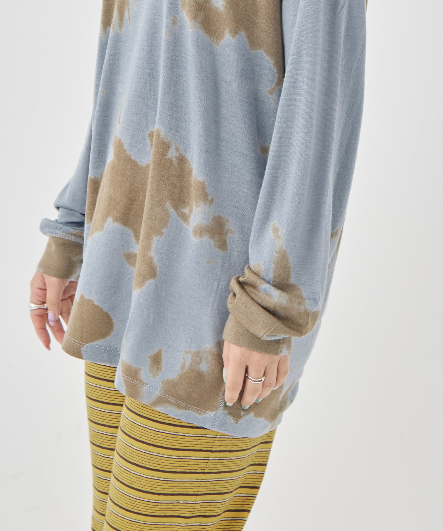 Merino Wool Dyed L/S Tee PHEENY