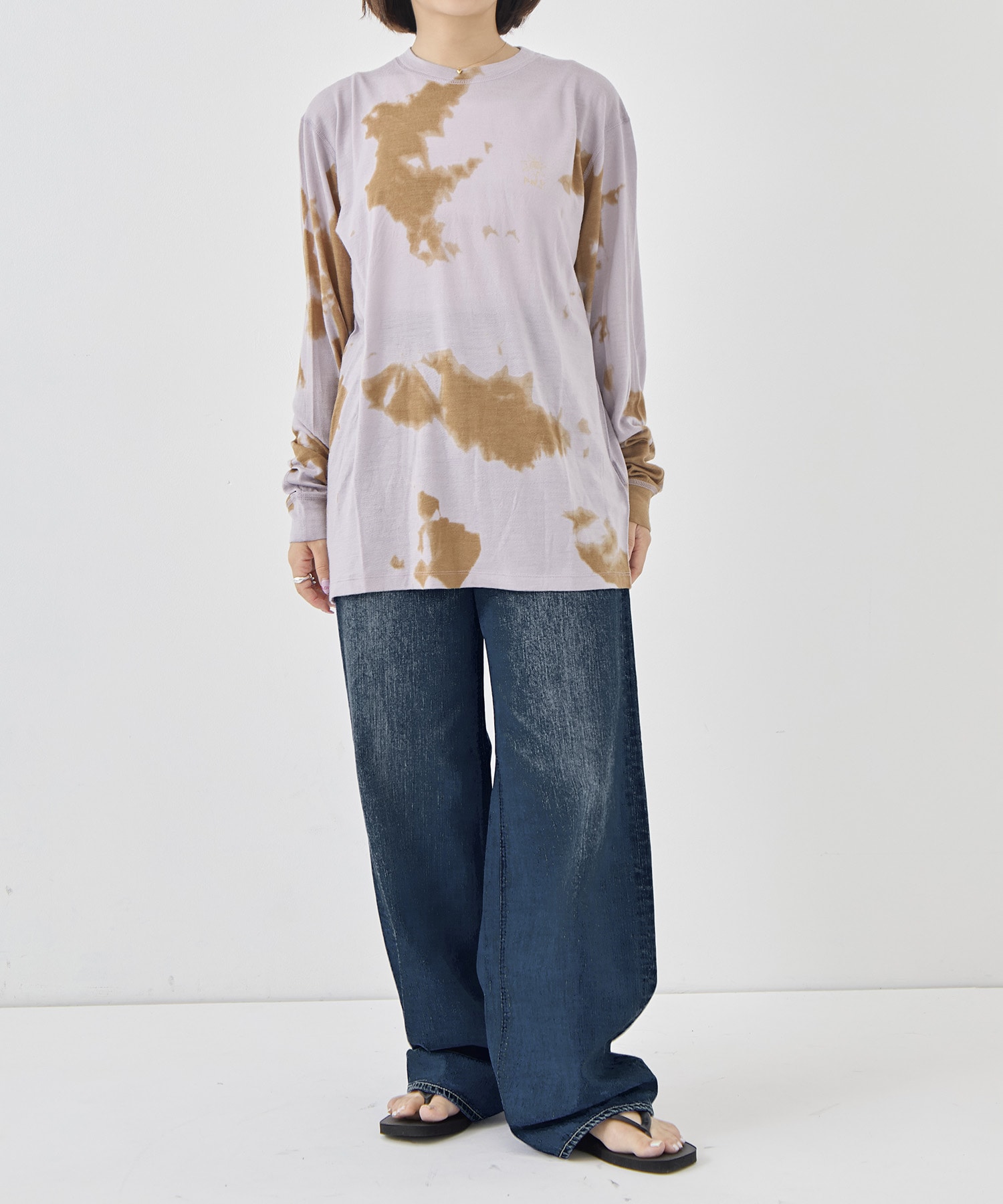 Merino Wool Dyed L/S Tee PHEENY