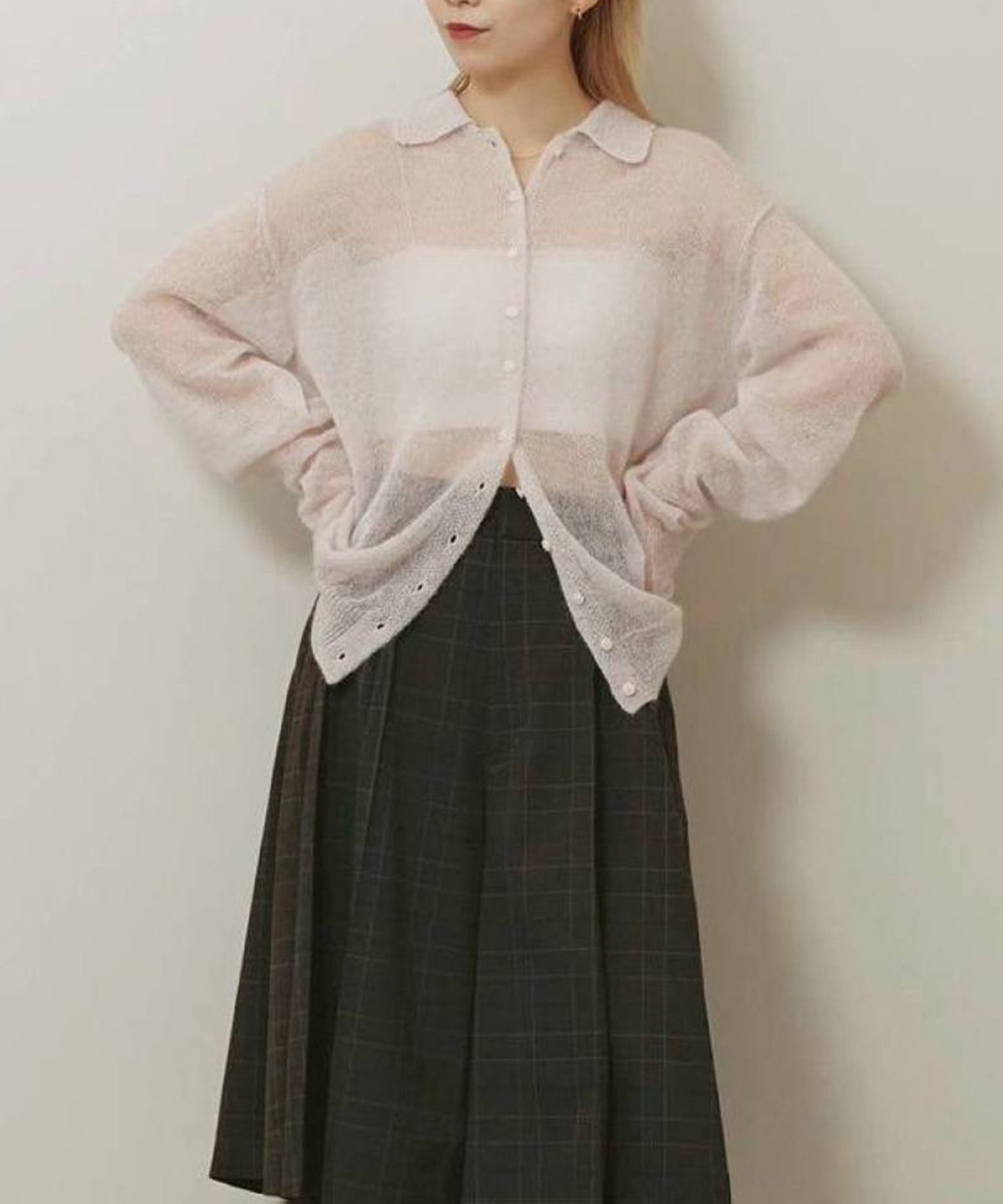 Soft Mohair Cardigan TODAYFUL