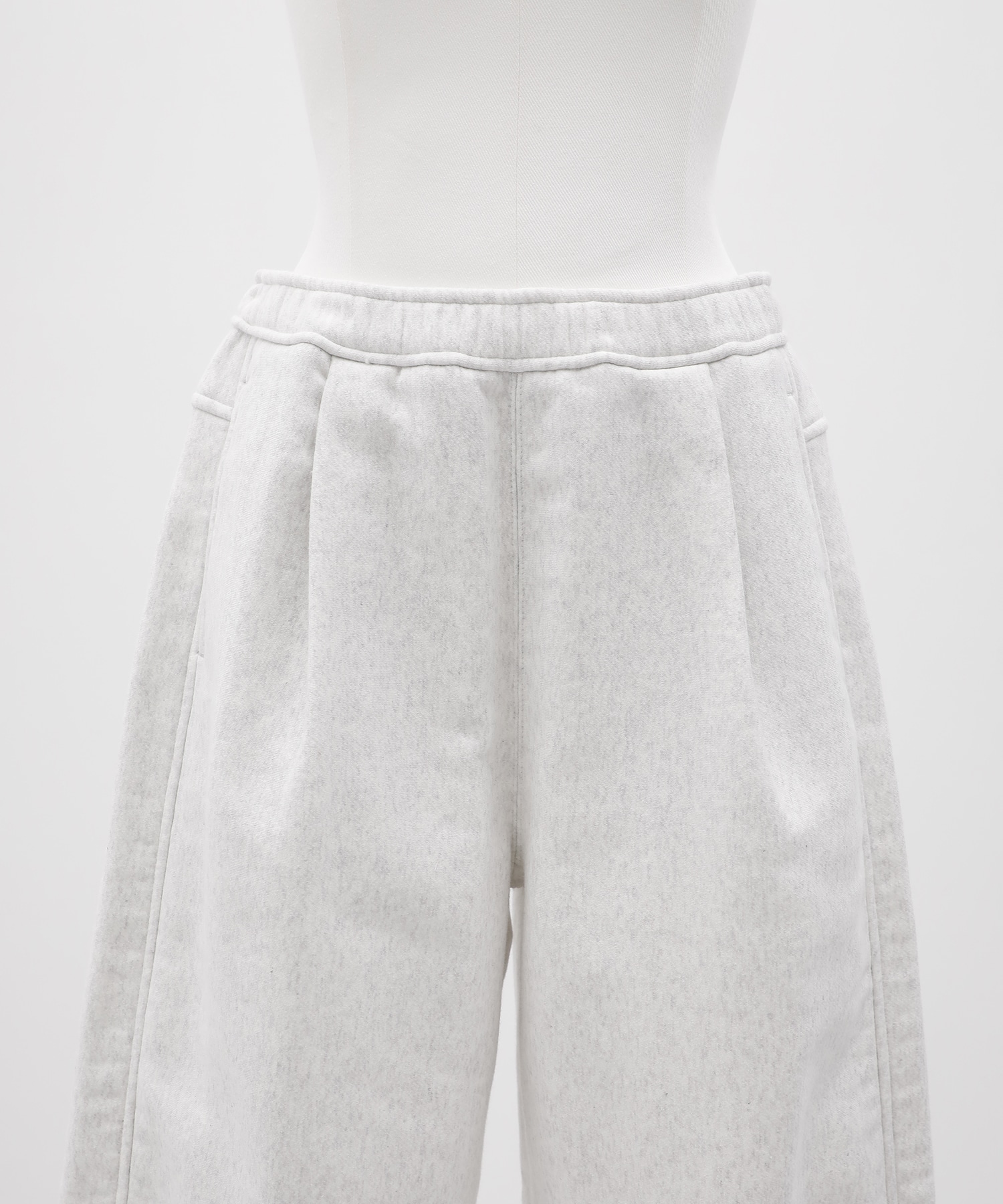 Athletic Fleece Tucked Wide Pants PHEENY