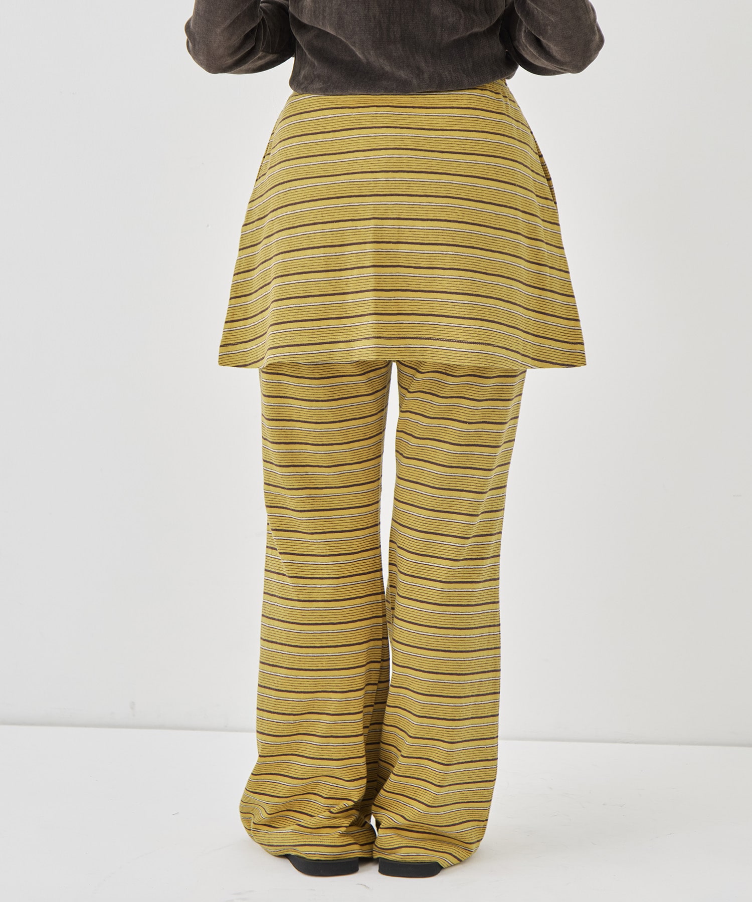Multi-Border Layered Pants PHEENY