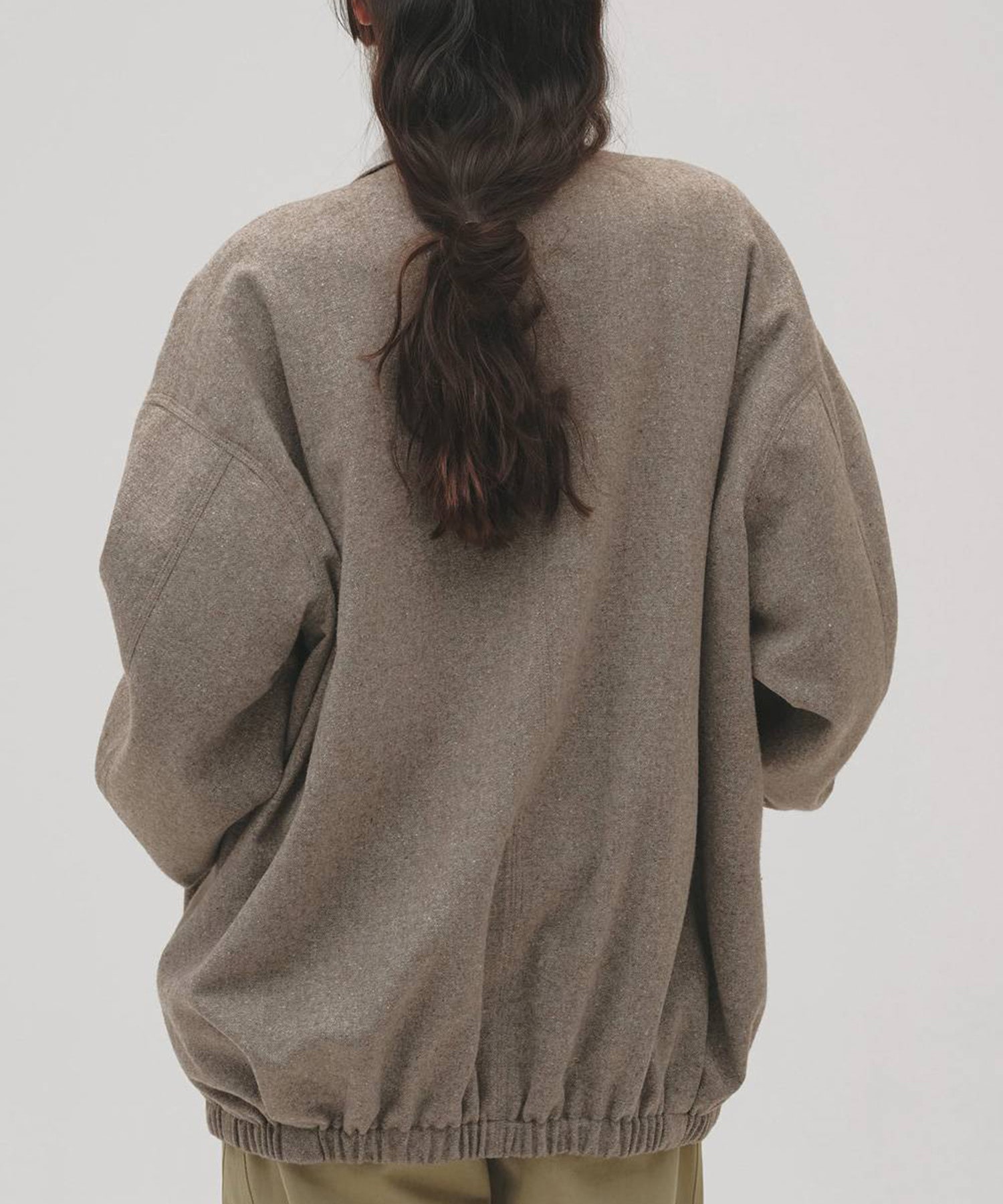 Silknep Tweed Blouson TODAYFUL