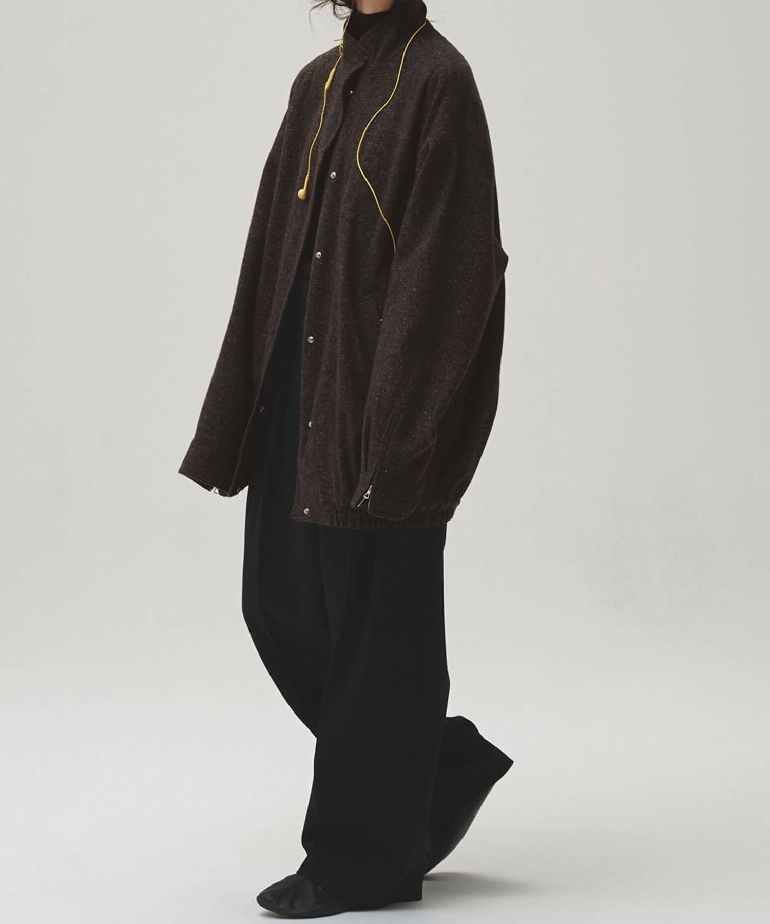 Silknep Tweed Blouson TODAYFUL