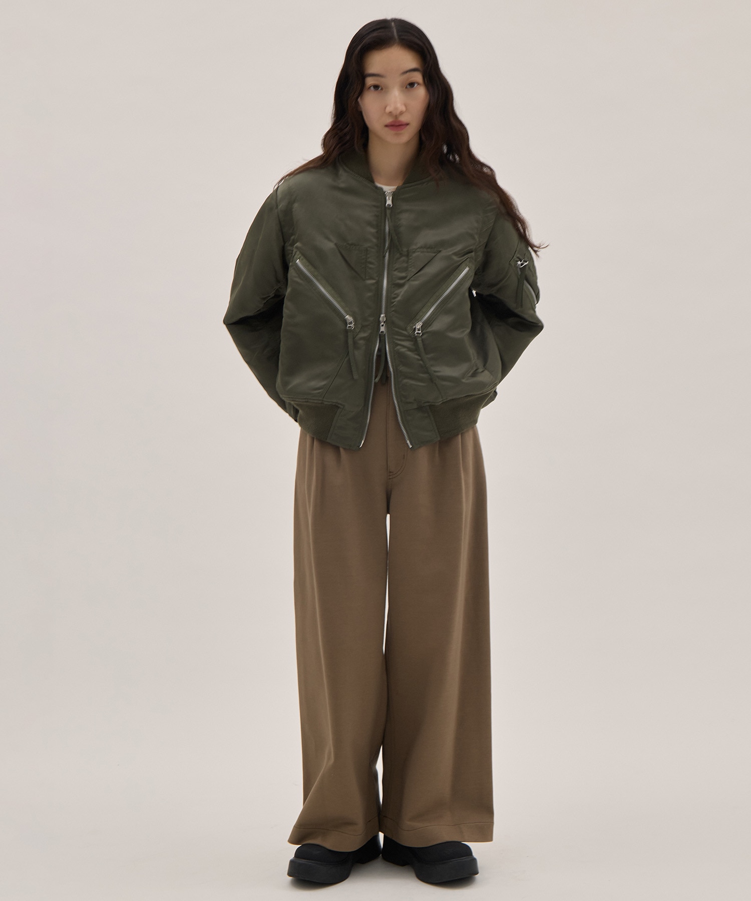 MA-1 reversible×eco fur 08sircus