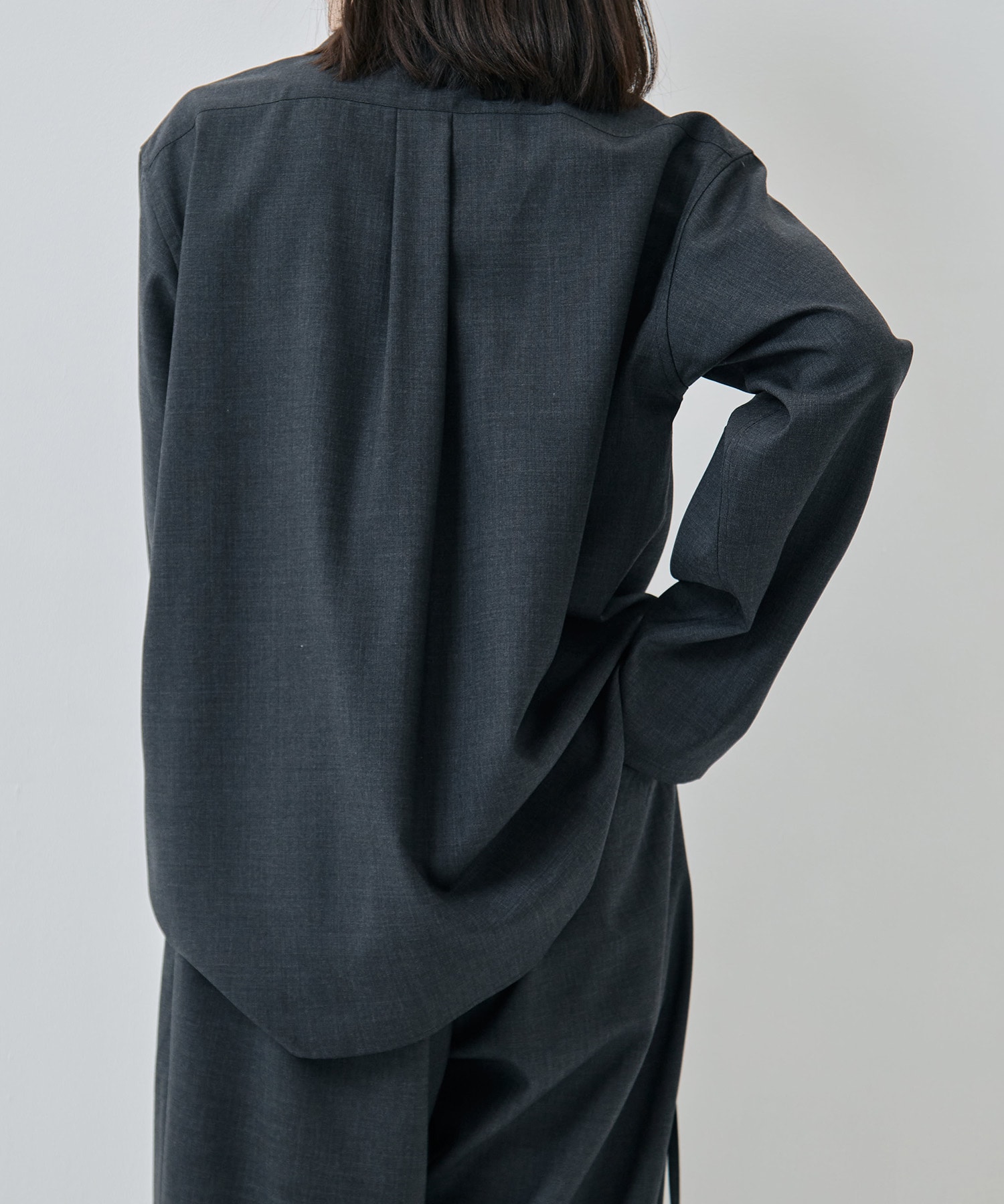 Wool Lounge Shirt OLD FOLK HOUSE