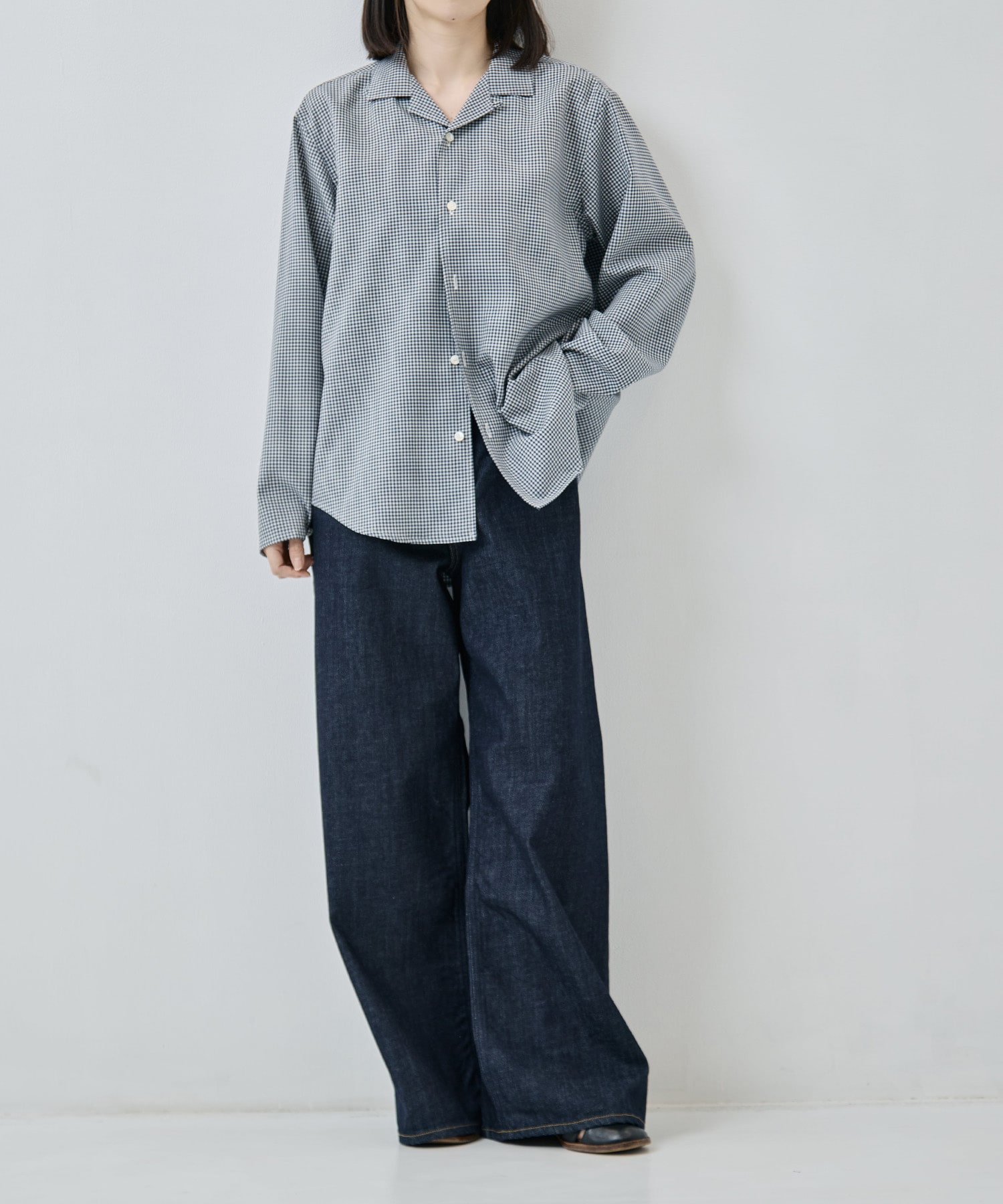 Wool Lounge Shirt OLD FOLK HOUSE