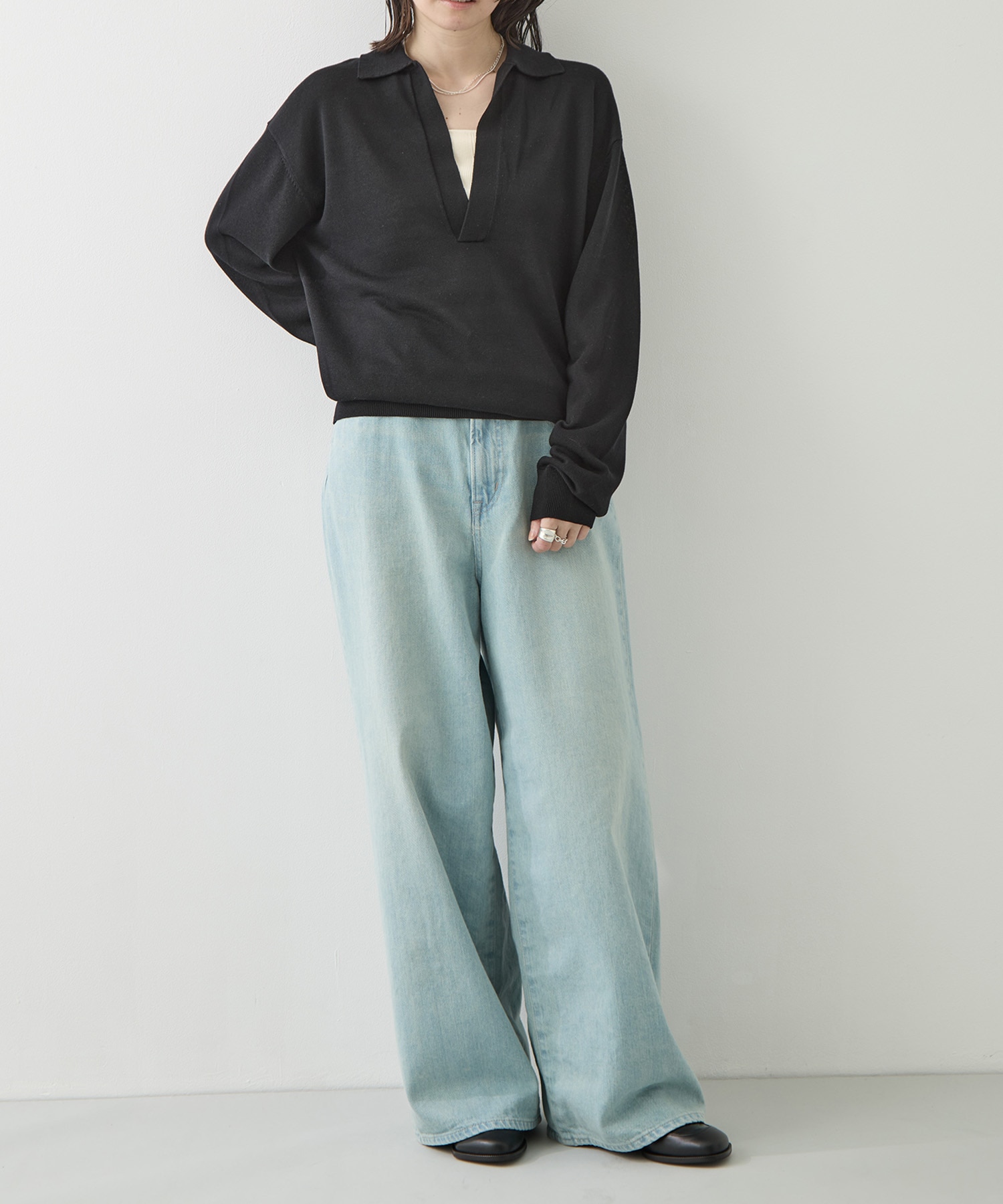 Silky Skipper Knit TODAYFUL