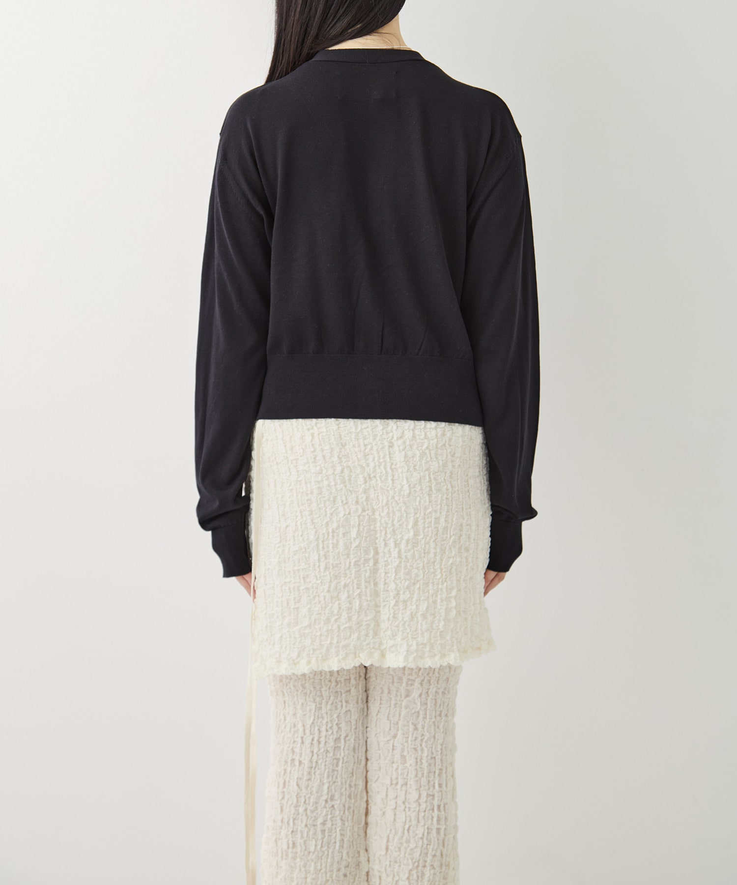 Silk Cotton Cardigan 