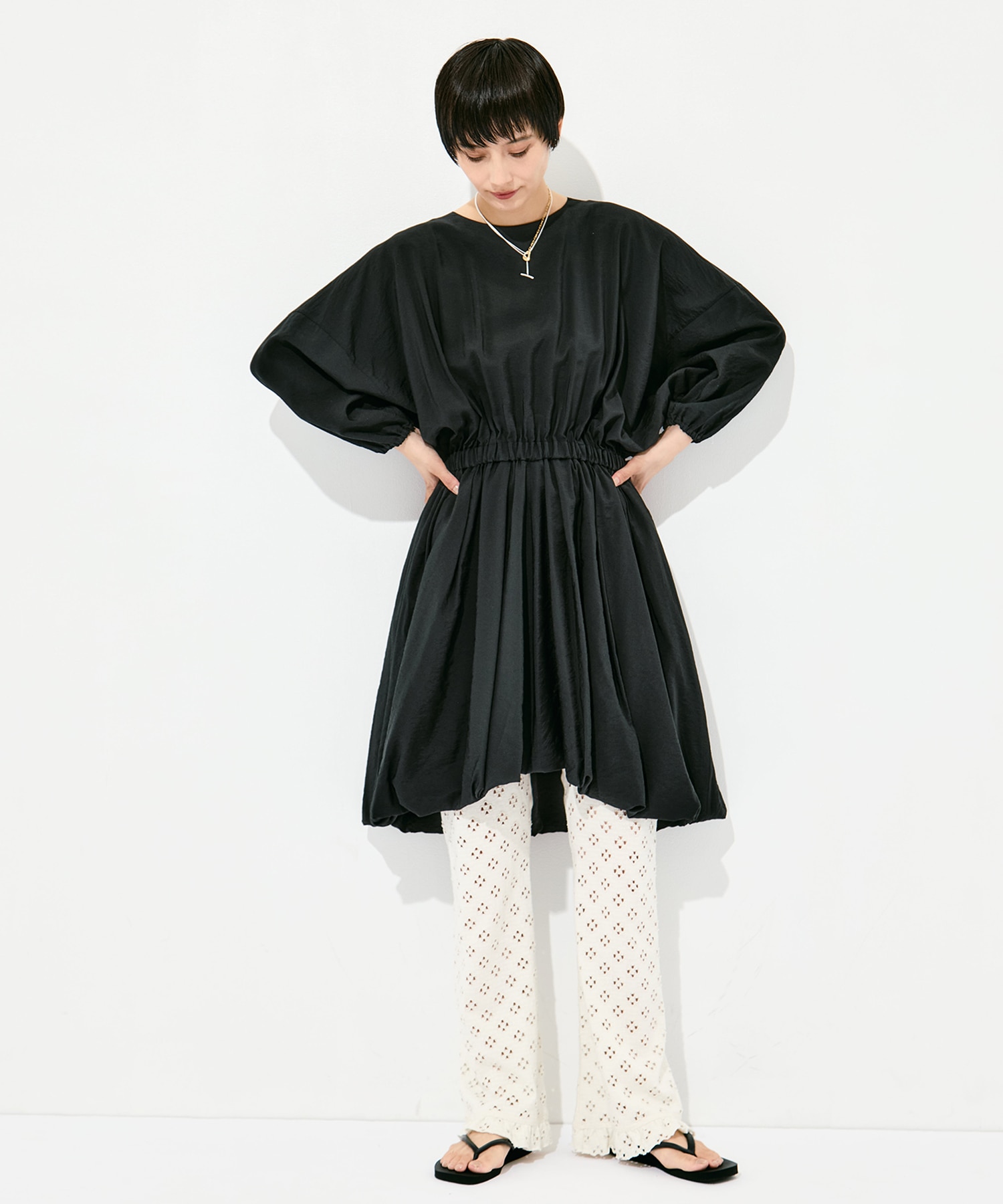 Frill Pant - Cutwork RhodolirioN