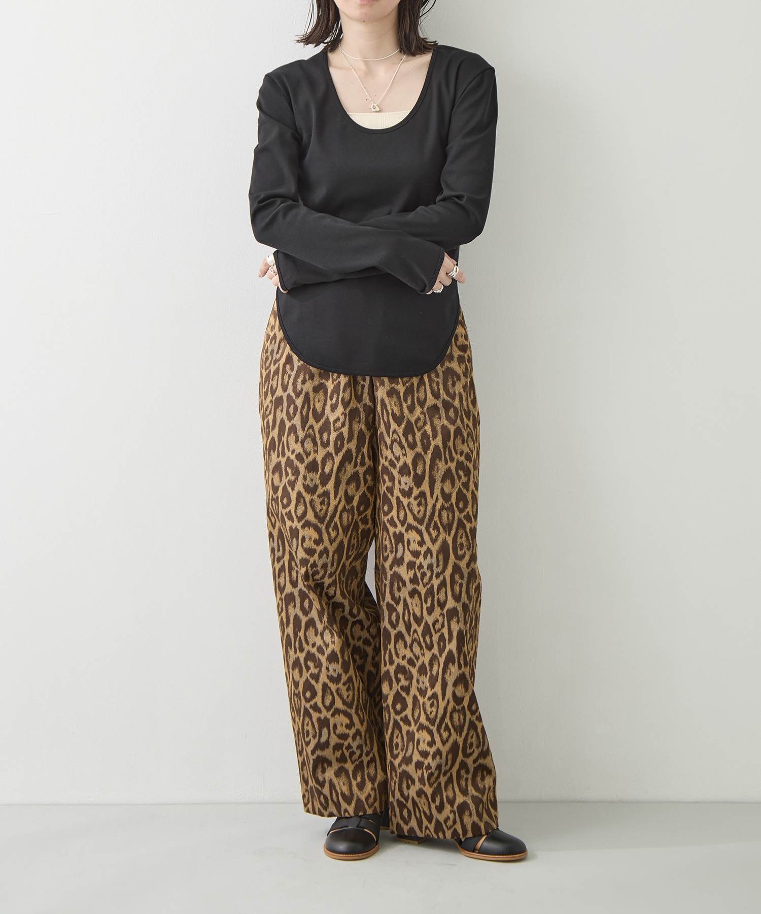 JACQUARD LEOPARD EASY PT TOURNON.