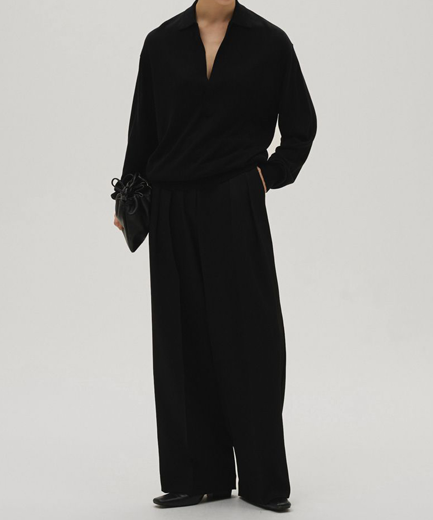 Tuck Wide Trousers TODAYFUL