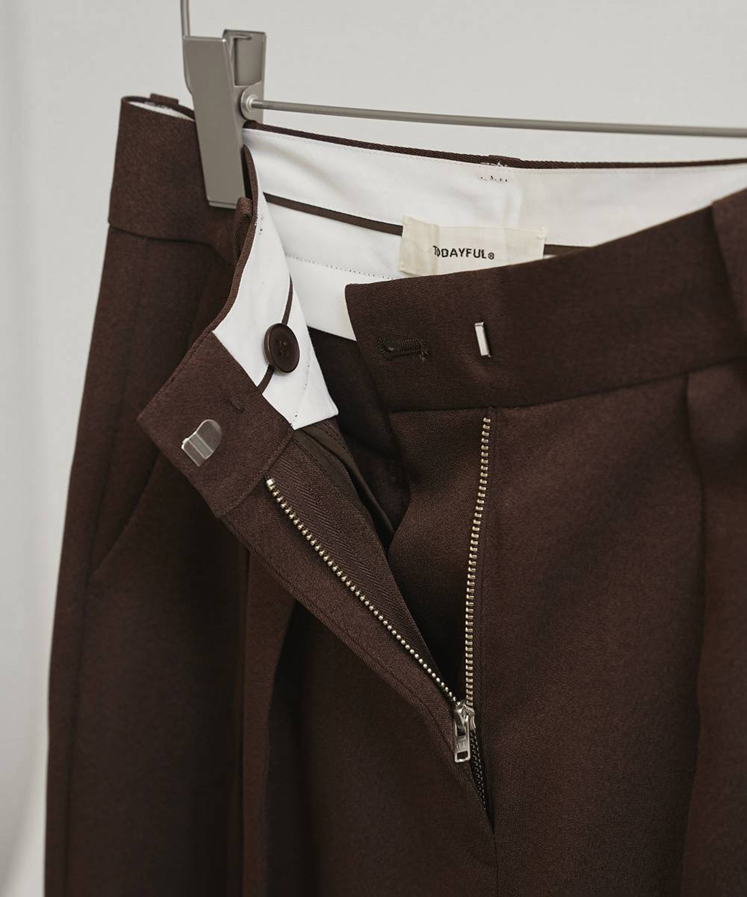 Tuck Wide Trousers TODAYFUL