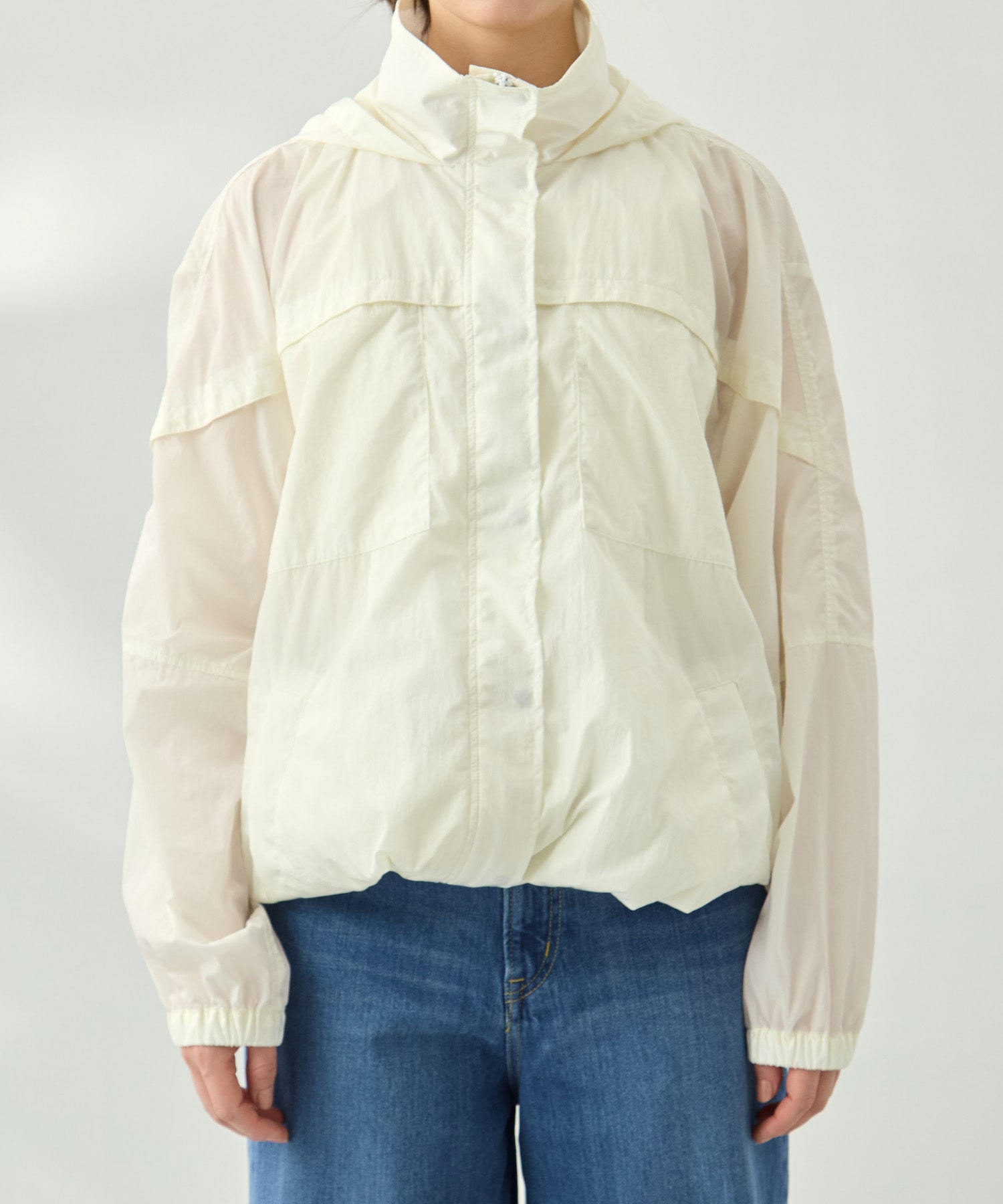 撥水ライトブルゾン KEY TIMEZ