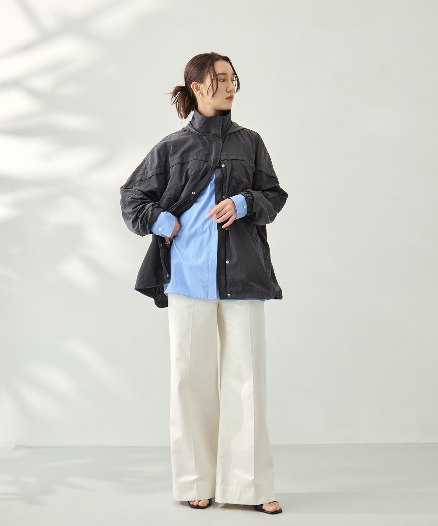 撥水ライトブルゾン KEY TIMEZ