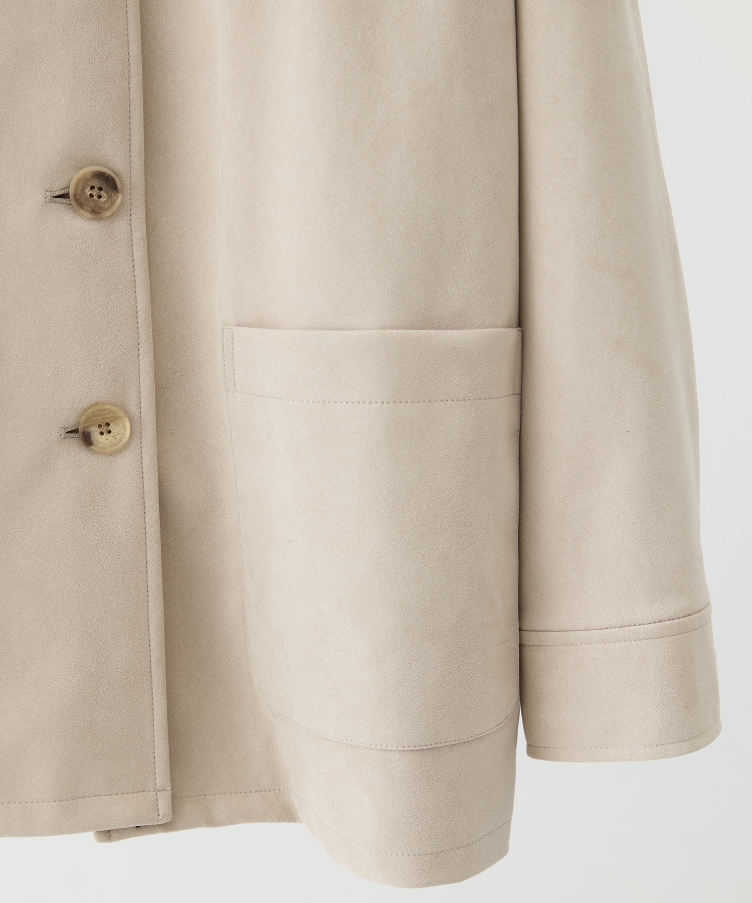 マイクロスエードカバーオール KEY TIMEZ