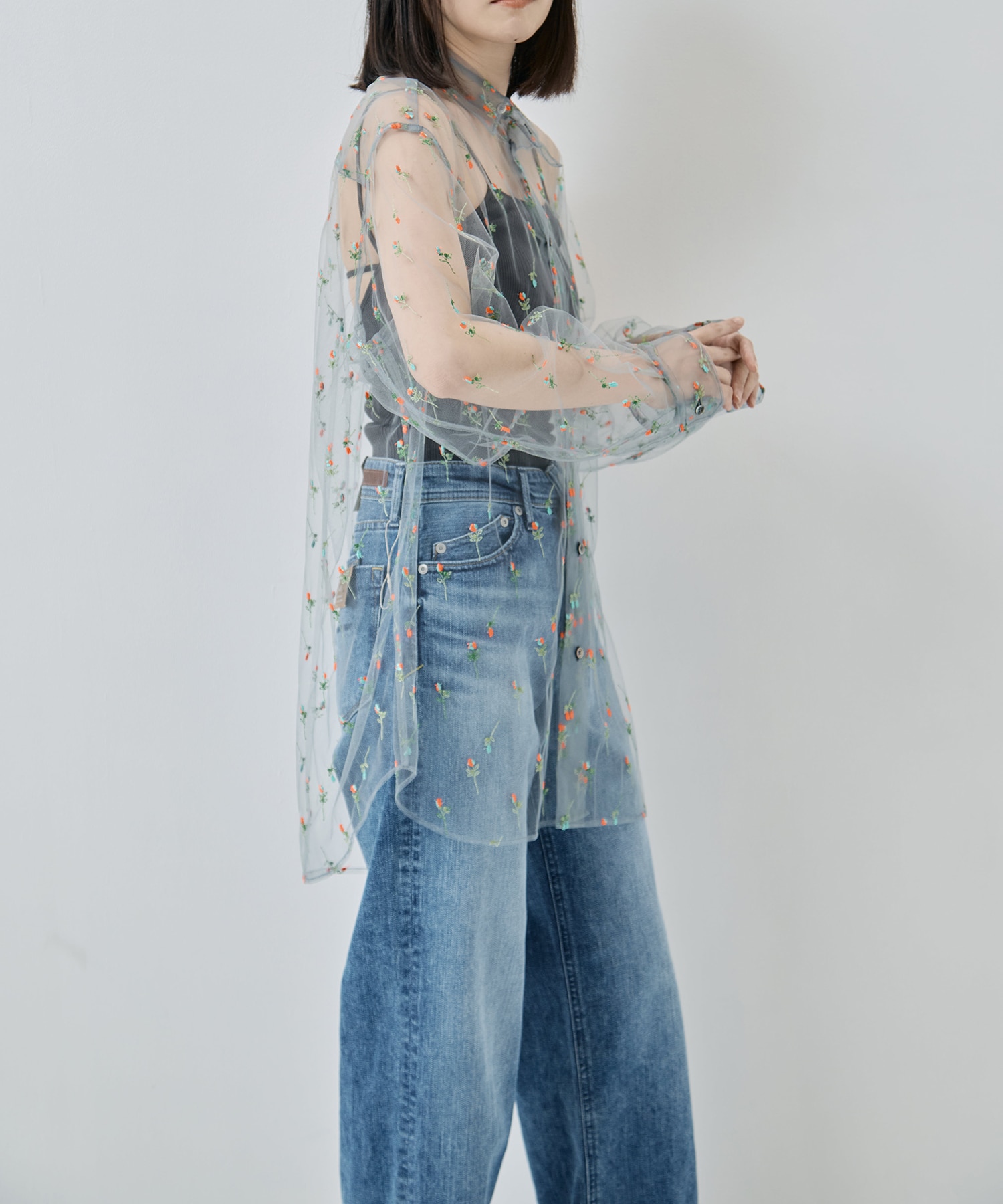 LF NY FLW TULLE SHT LOEFF