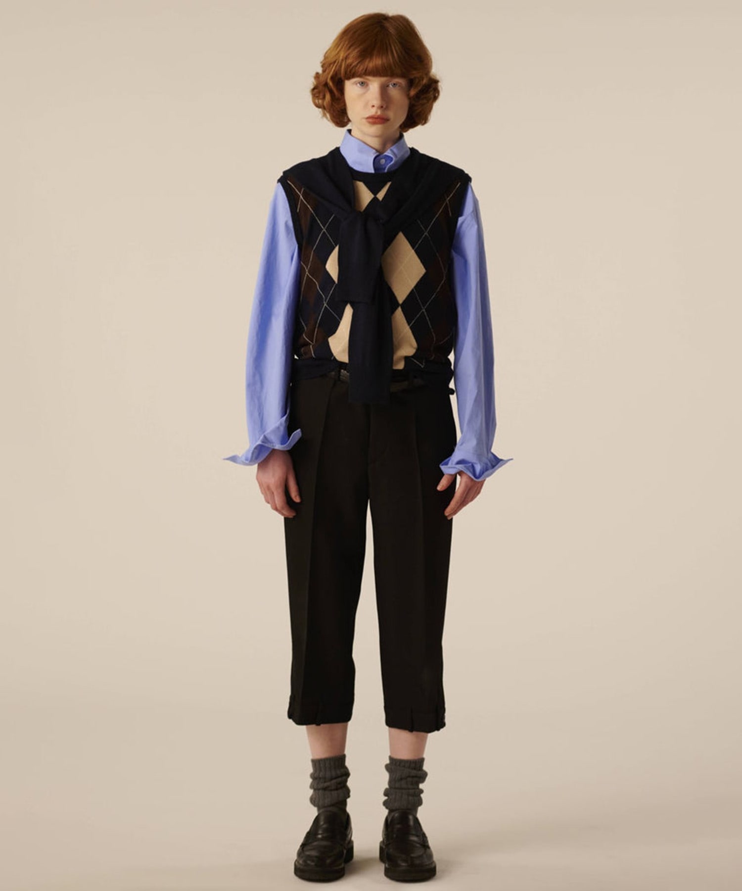 Argyle Vest INSCRIRE