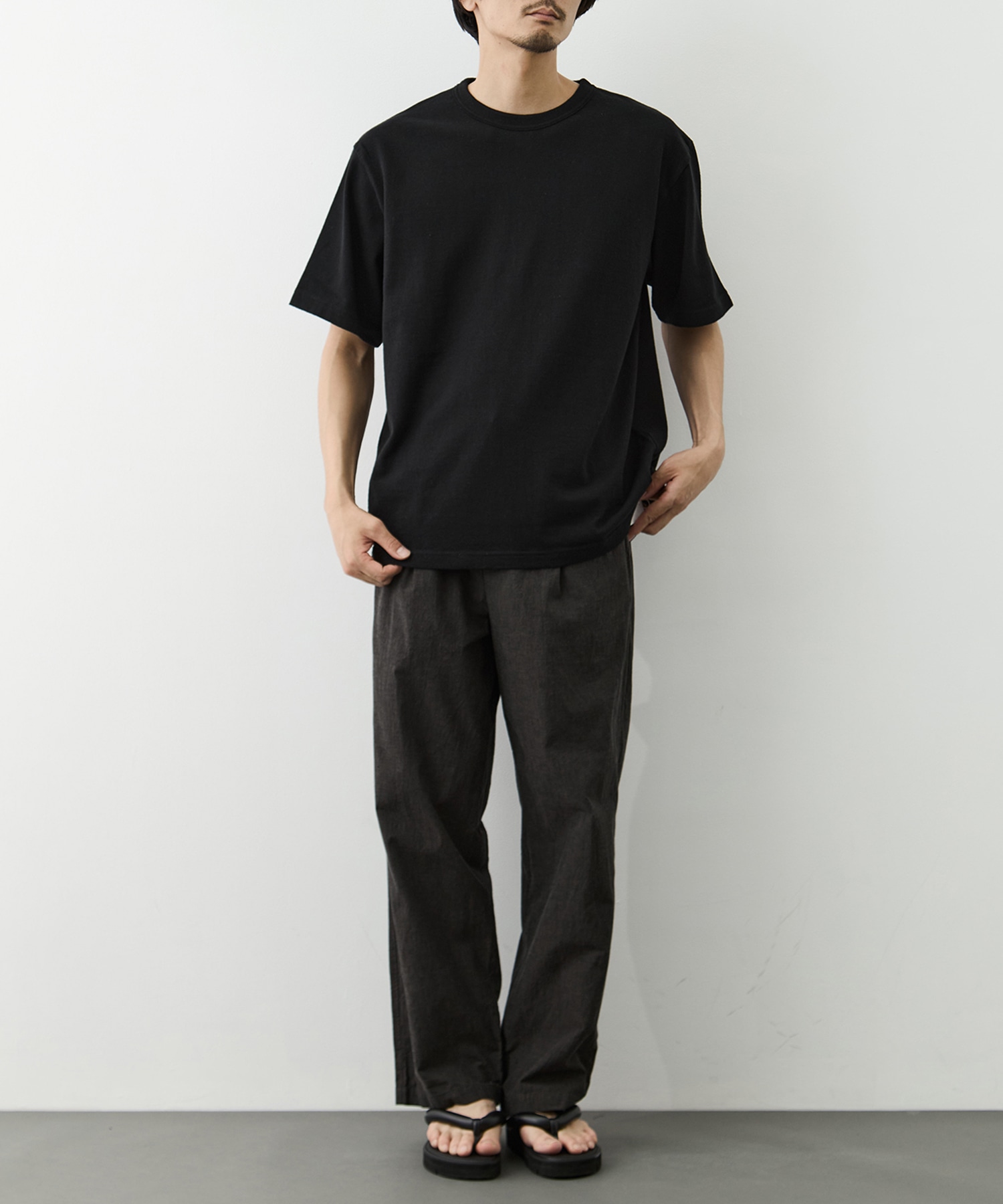 Co/Silk Nep Plain Tee blurhms