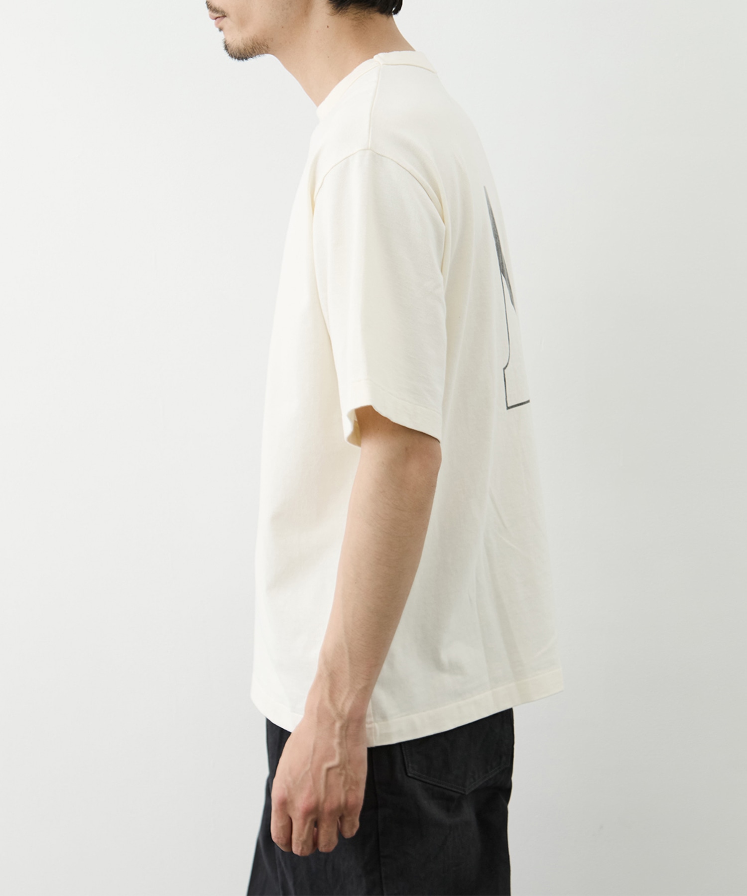 b-ROOTSTOCK 88/12 Print Tee WIDE blurhmsROOTSTOCK