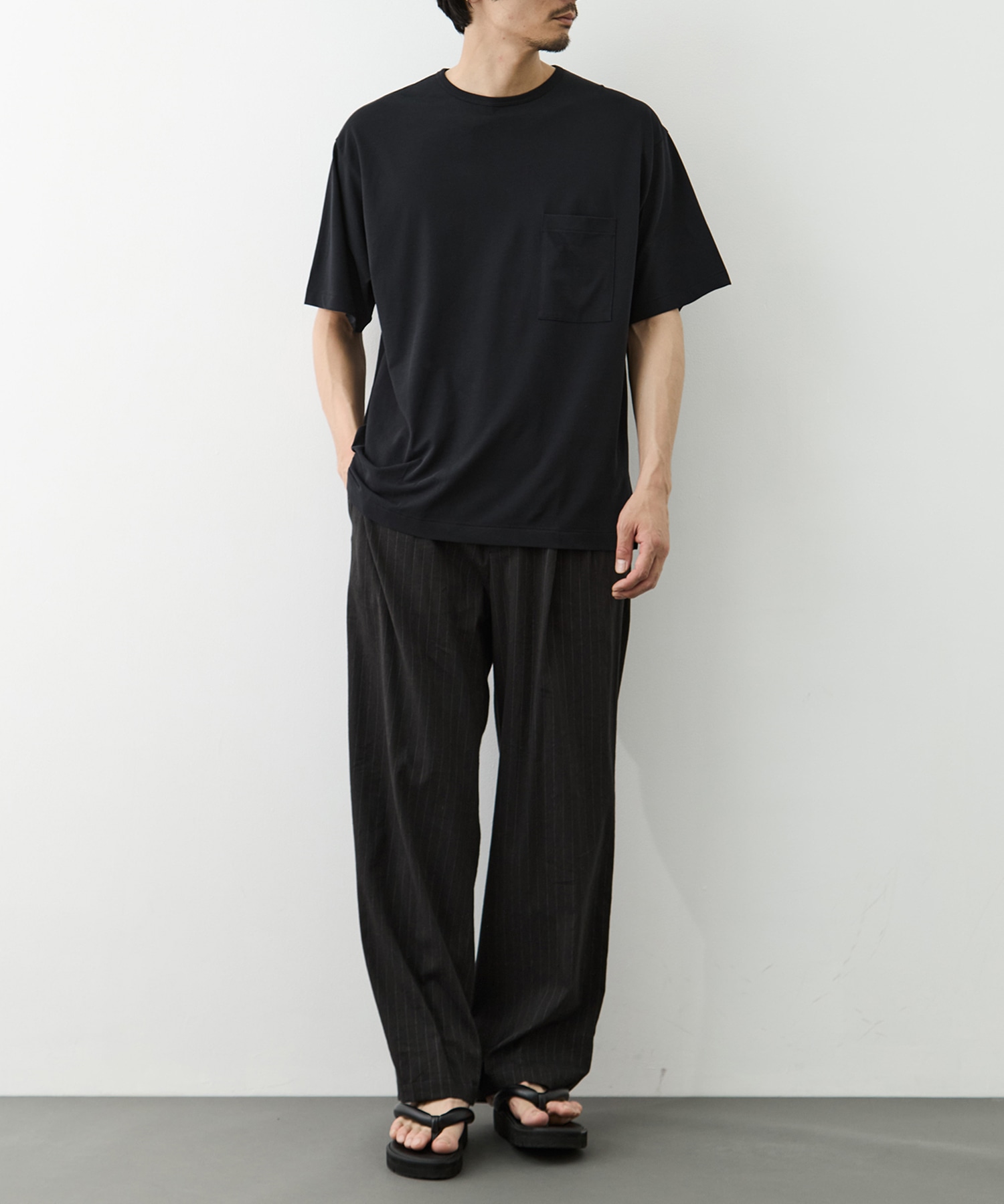 BROAD AIR JERSEY POCKET T-SHIRT BATONER