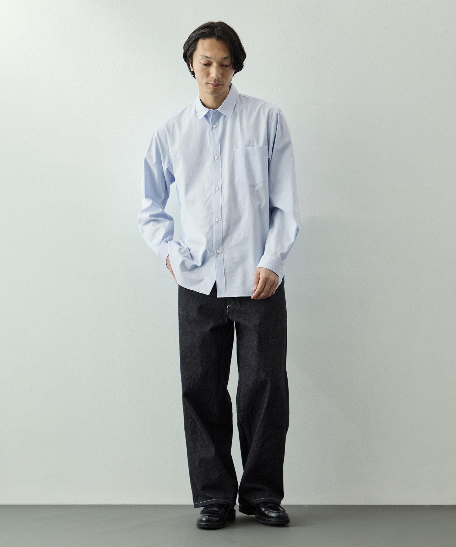 WASHER OXFORD LOOSE FIT SHRIT ATON