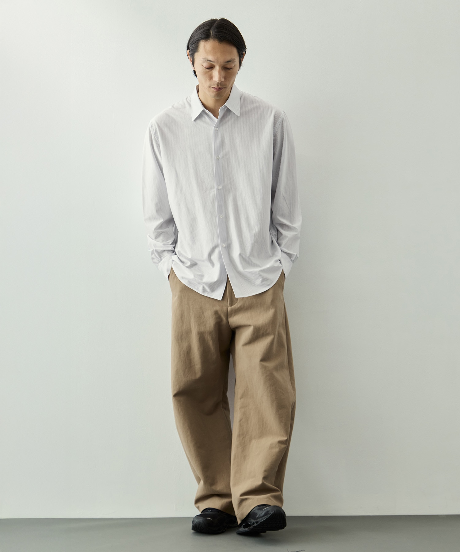 46G Stripe Modest Shirt KANEMASA PHIL.